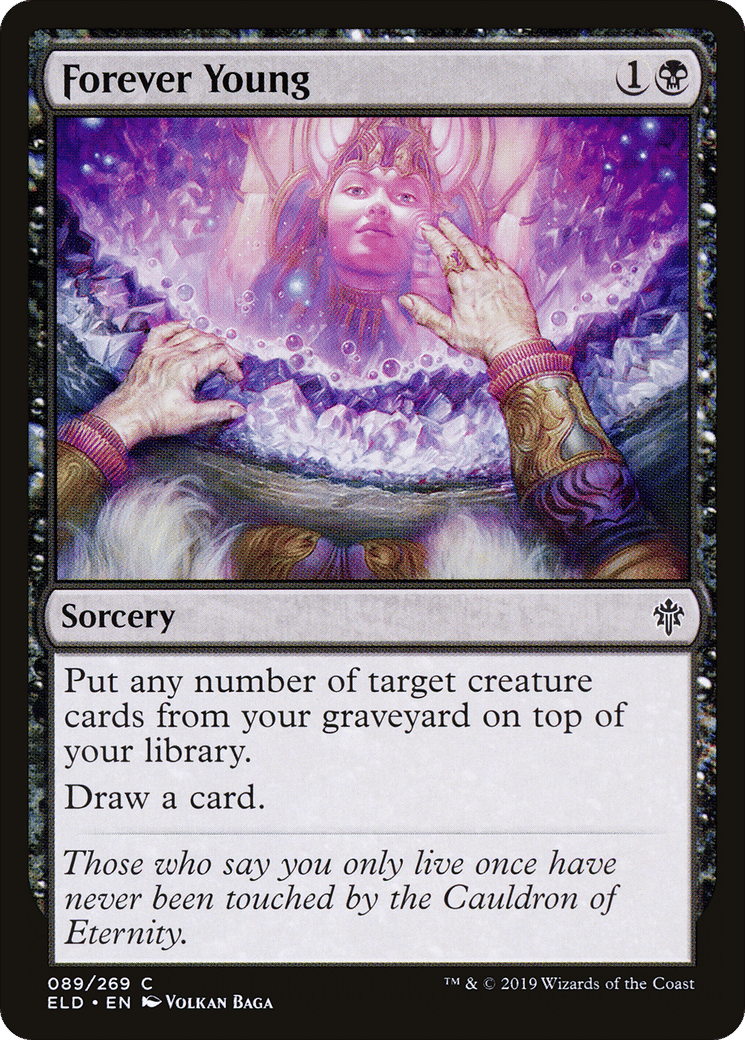 Forever Young — Throne of Eldraine — Magic: The Gathering