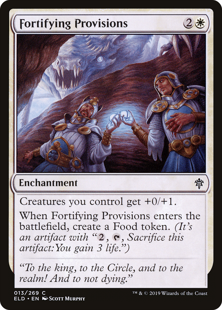 Fortifying Provisions — Throne of Eldraine — Magic: The Gathering