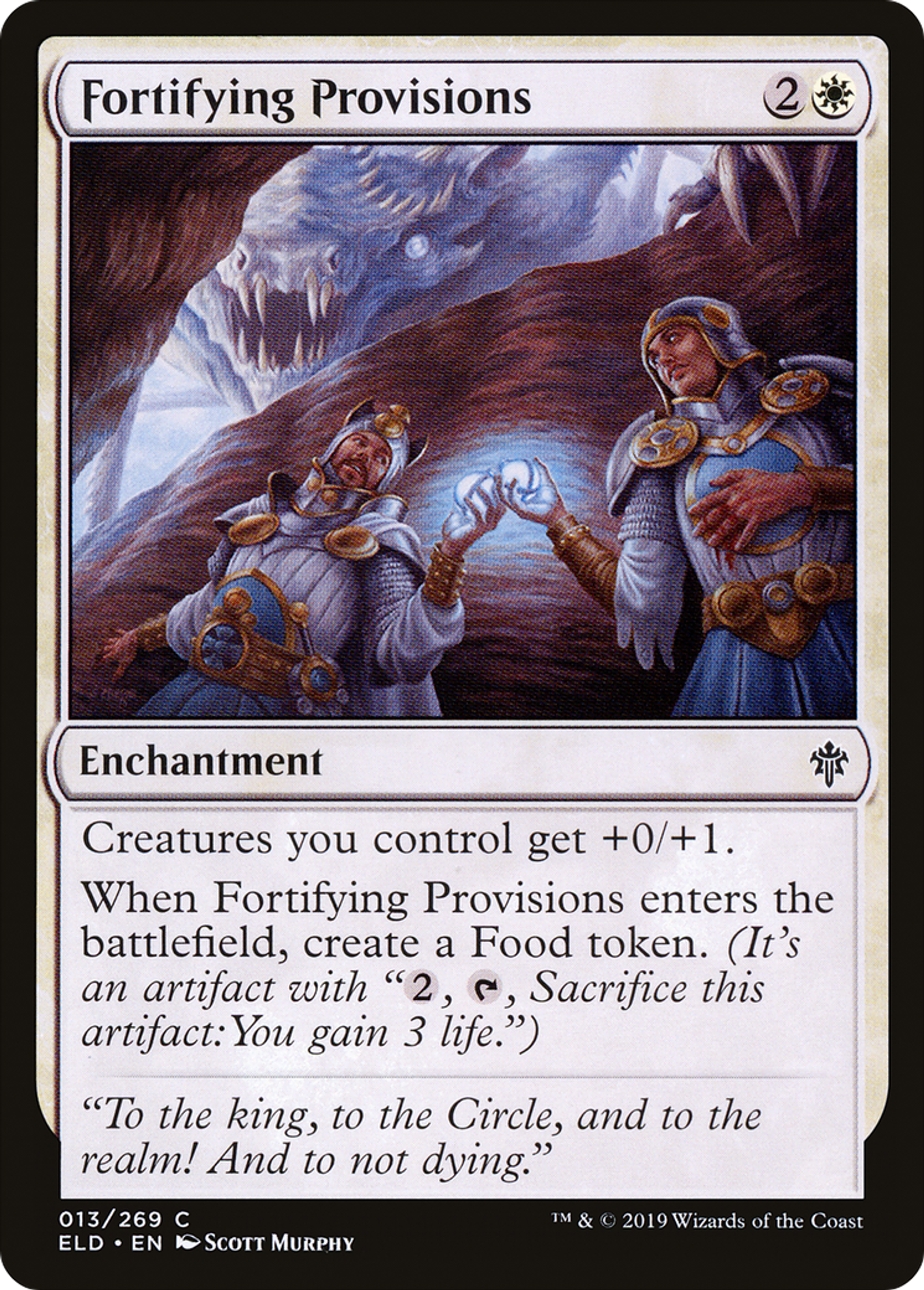 Provisions fortifiantes — Throne of Eldraine — Magic: The Gathering