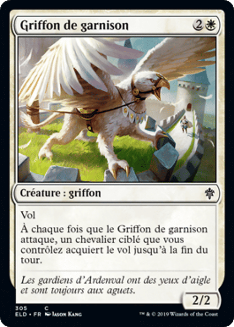 Griffon de garnison — Throne of Eldraine — Magic: The Gathering