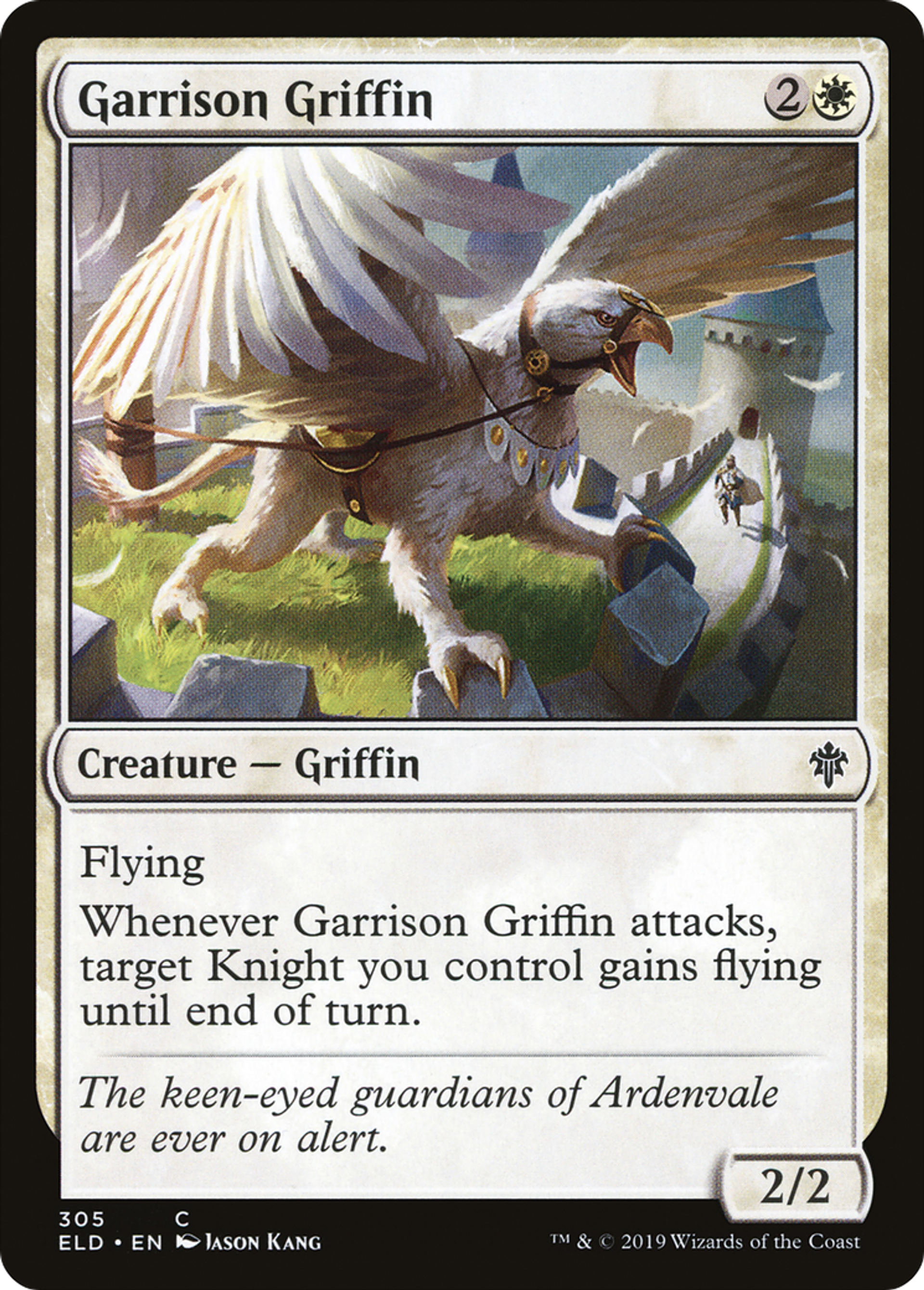 Garrison Griffin — Throne of Eldraine — Magic: The Gathering