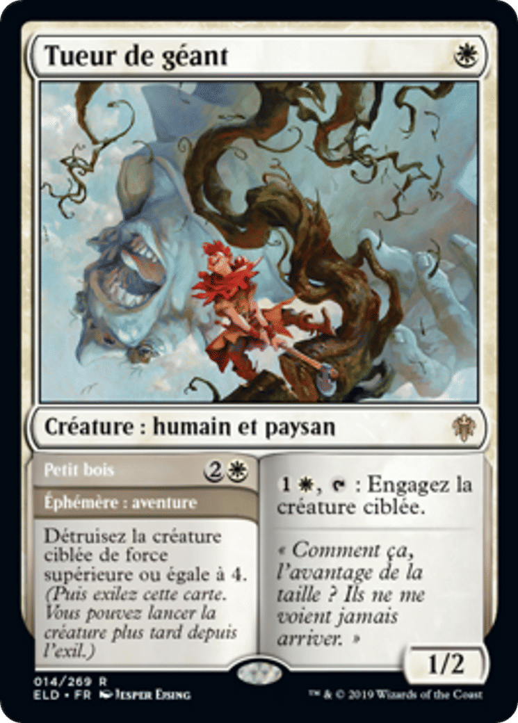 Tueur de géant // Petit bois — Throne of Eldraine — Magic: The Gathering