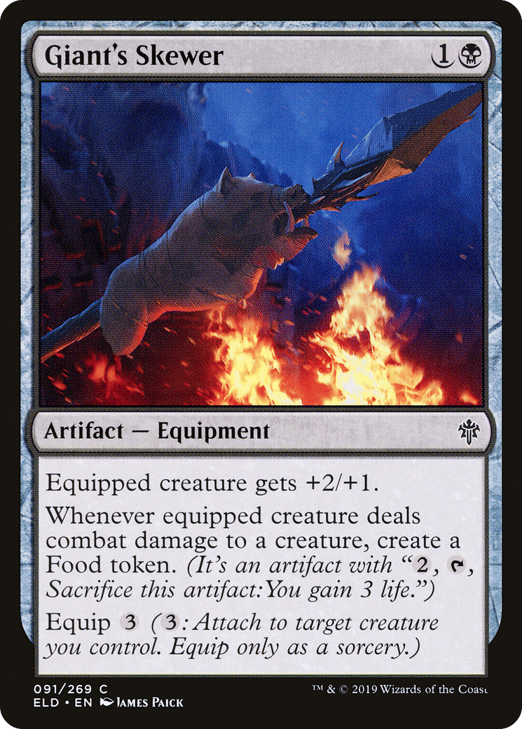 Giant's Skewer — Throne of Eldraine — Magic: The Gathering
