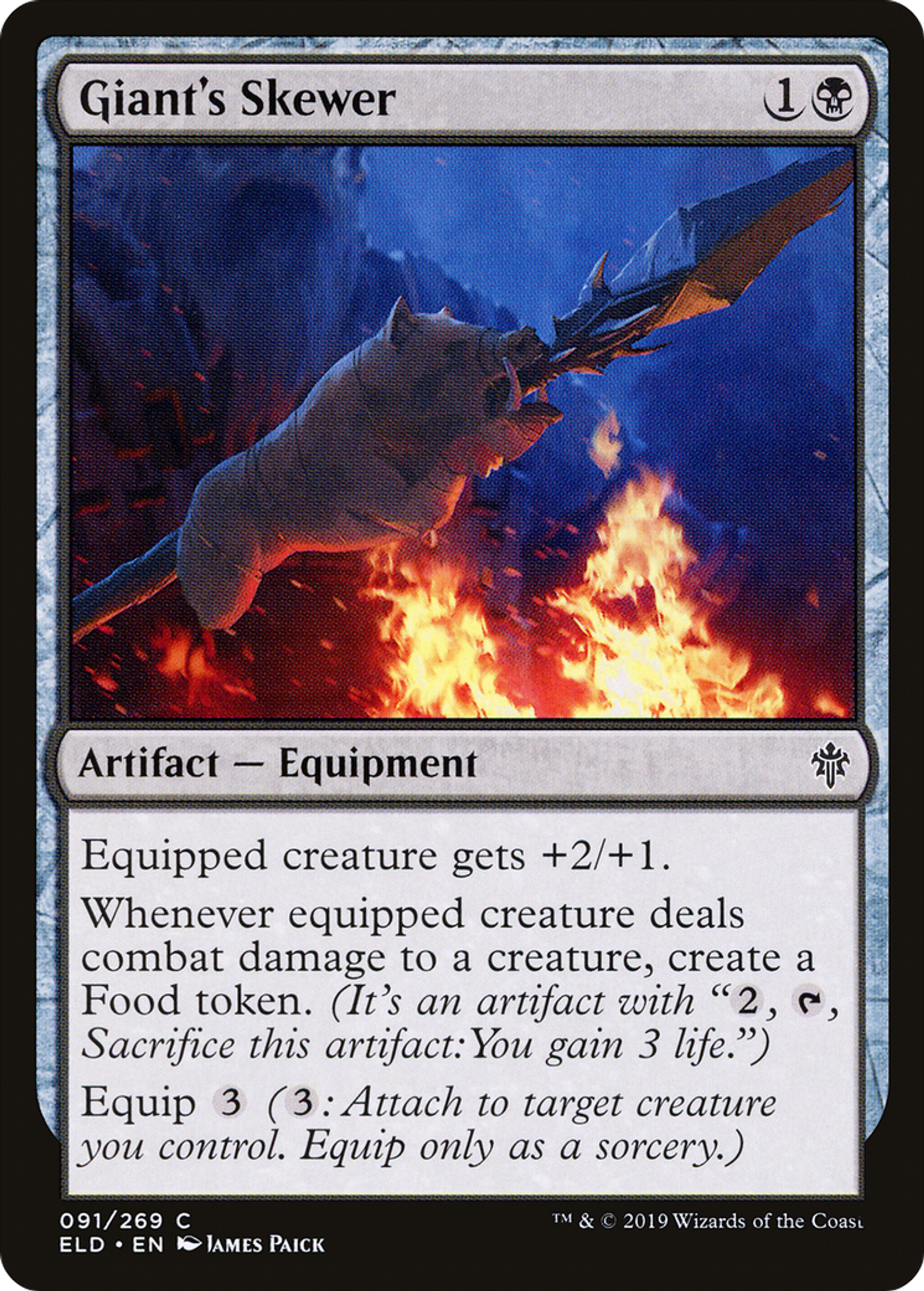 Brochette de géant — Throne of Eldraine — Magic: The Gathering