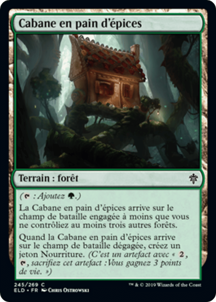 Cabane en pain d'épices — Throne of Eldraine — Magic: The Gathering