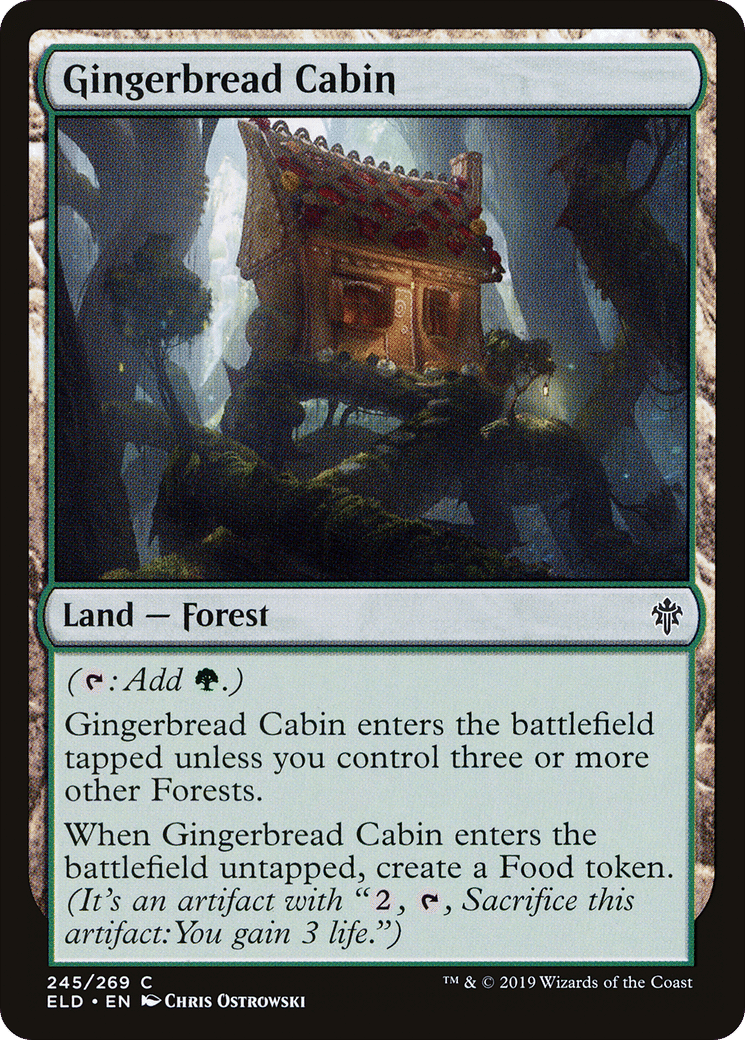 Gingerbread Cabin — Throne of Eldraine — Magic: The Gathering