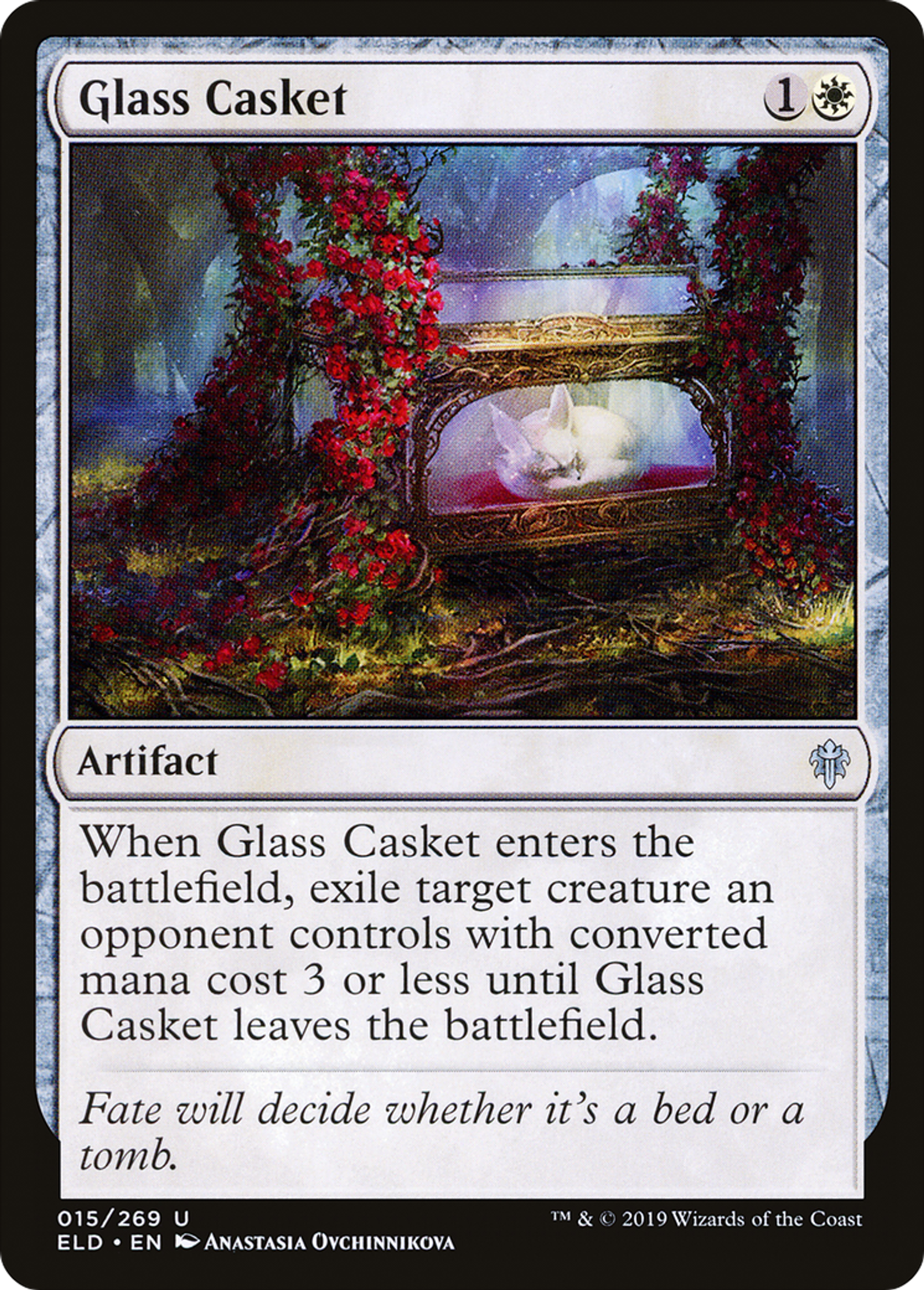 Glass Casket — Throne of Eldraine — Magic: The Gathering