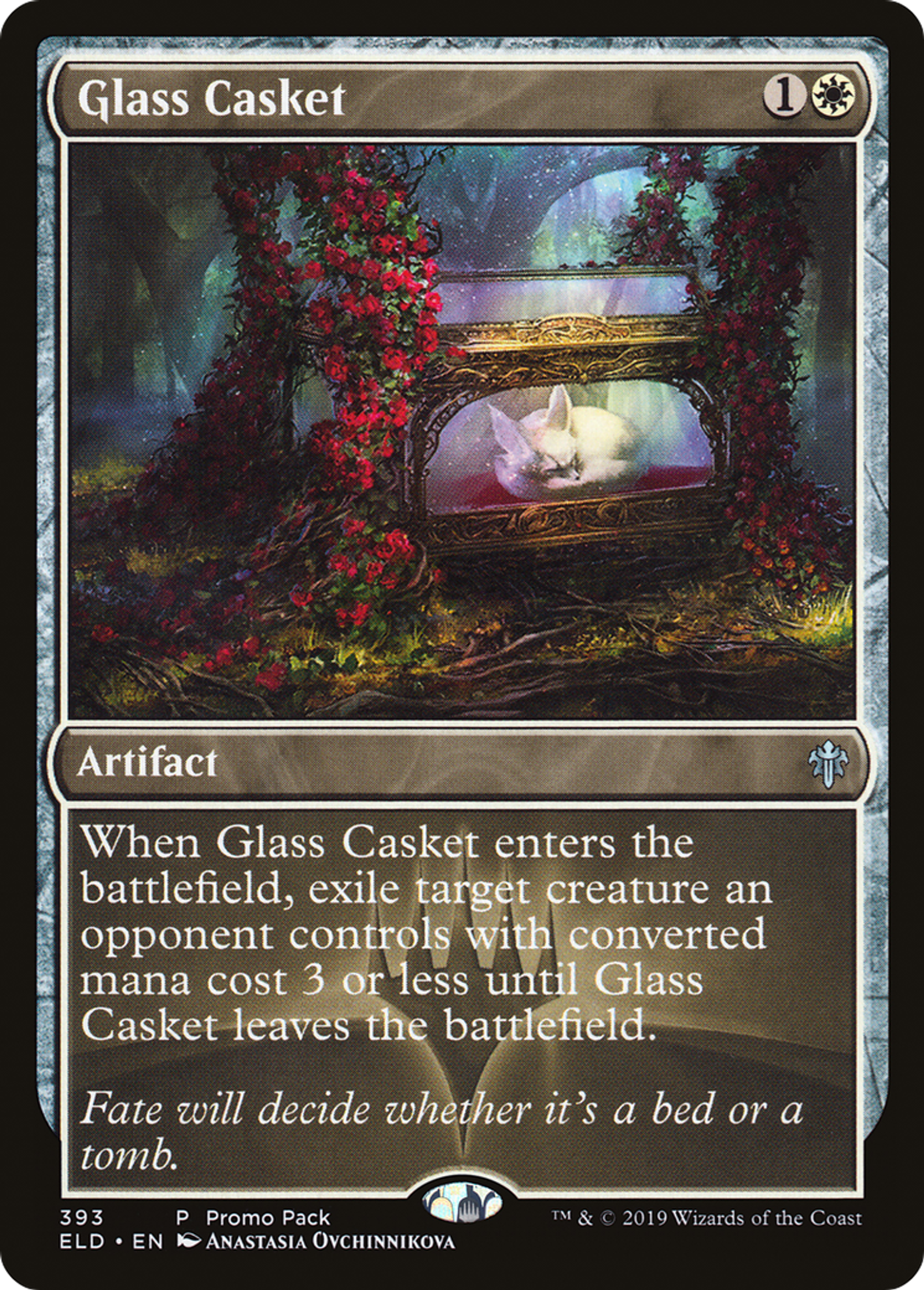 Glass Casket — Throne of Eldraine — Magic: The Gathering