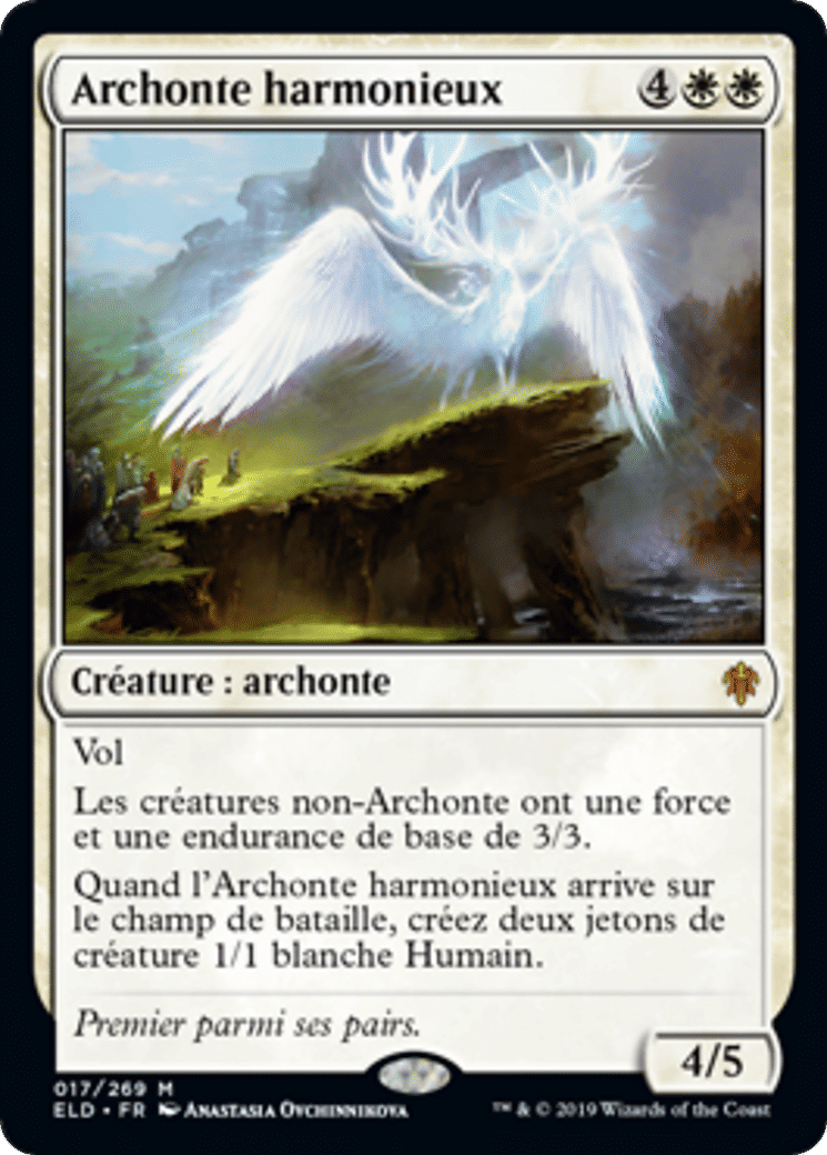Archonte harmonieux — Throne of Eldraine — Magic: The Gathering