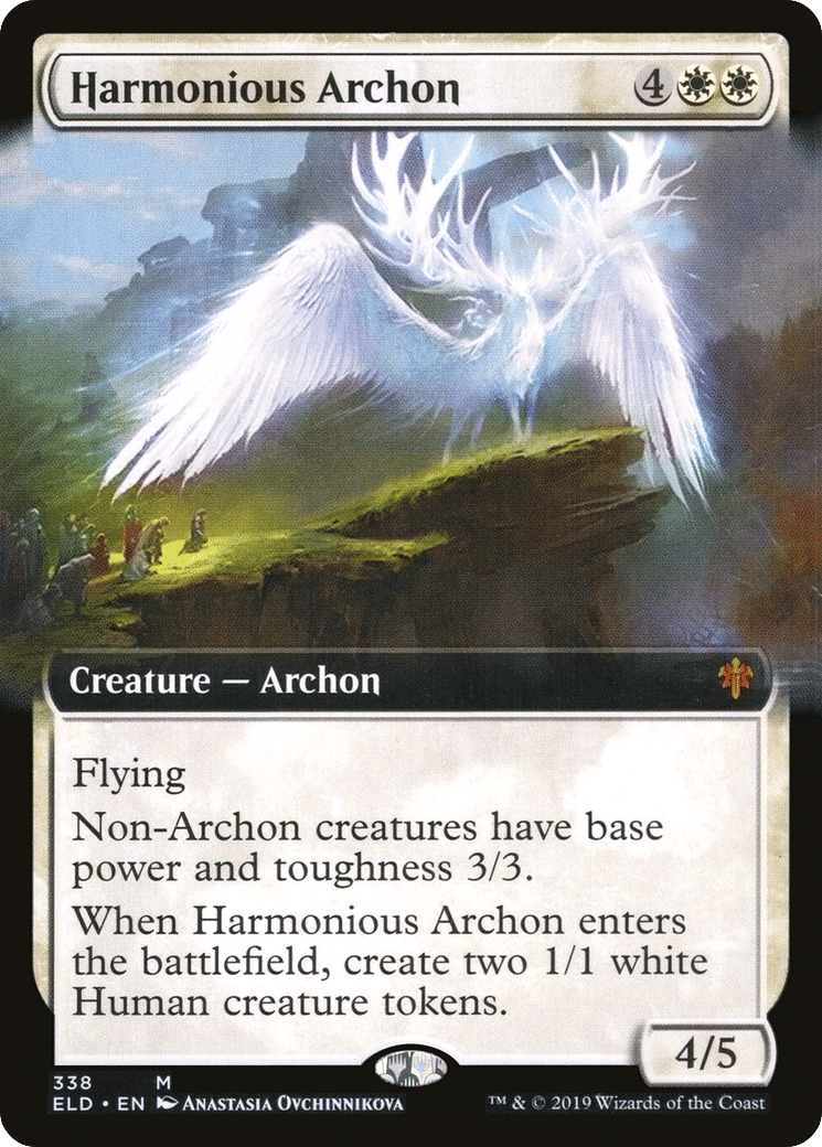 Harmonious Archon — Throne of Eldraine — Magic: The Gathering