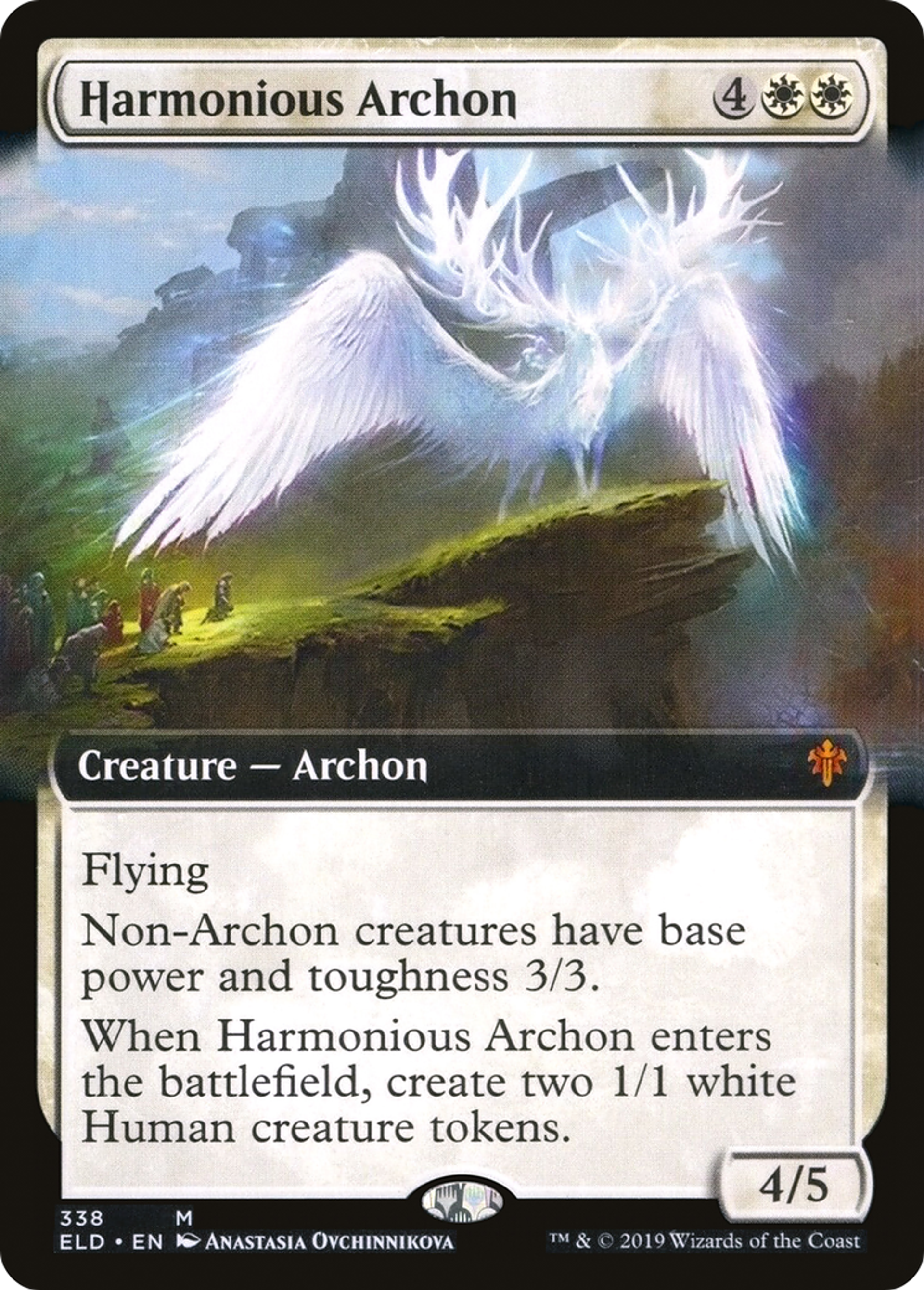 Harmonious Archon — Throne of Eldraine — Magic: The Gathering