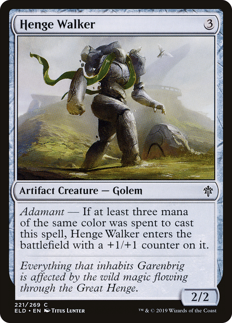 Henge Walker — Throne of Eldraine — Magic: The Gathering