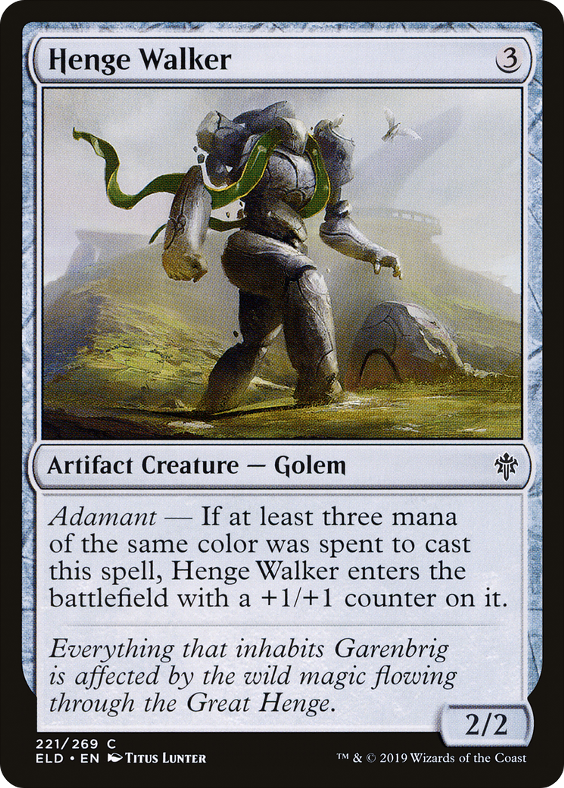 Henge Walker — Throne of Eldraine — Magic: The Gathering