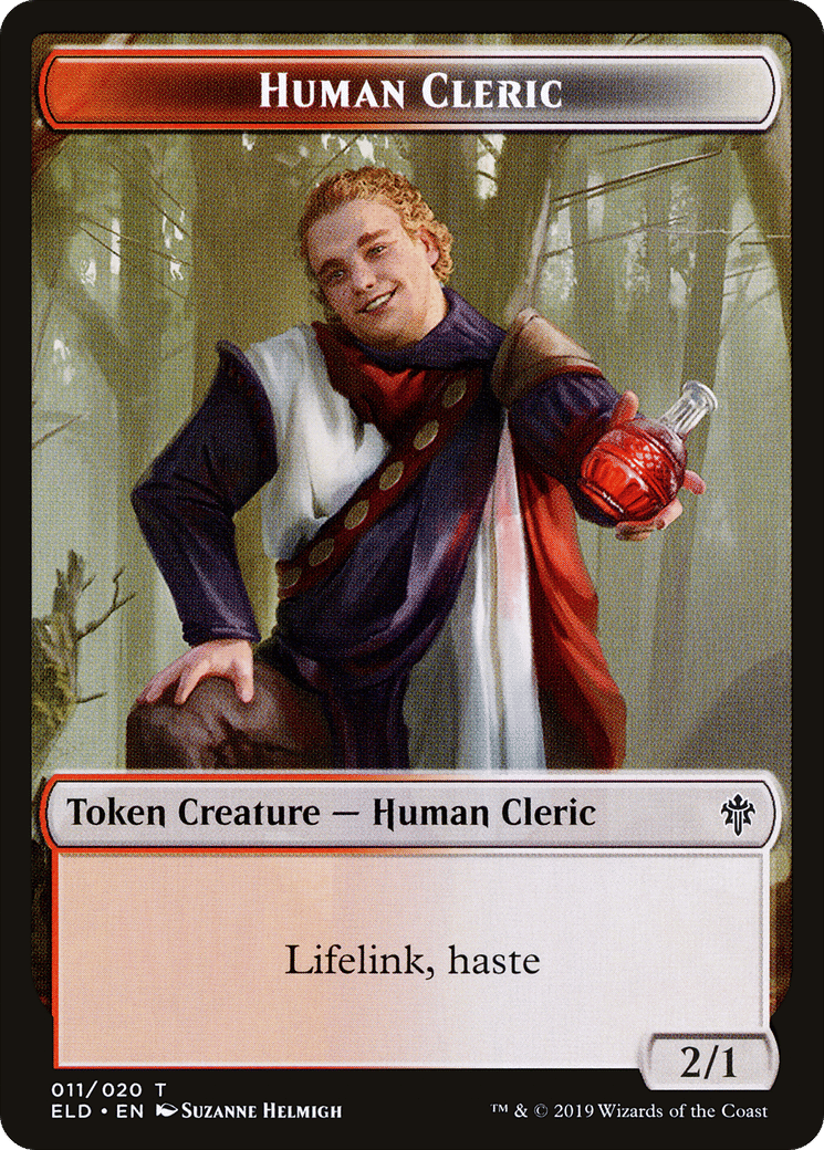 Human Cleric — Throne of Eldraine — Magic: The Gathering