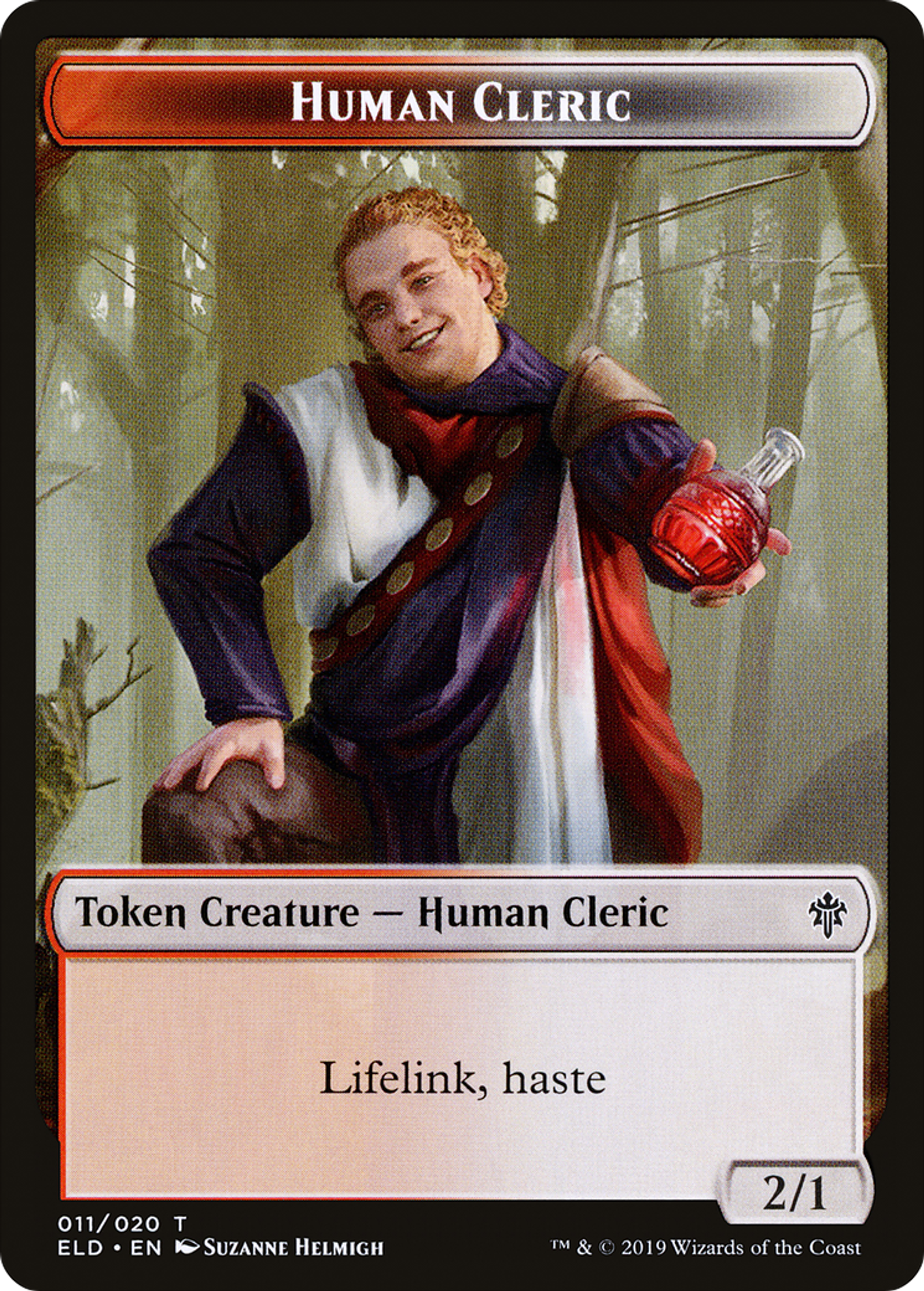 Human Cleric — Throne of Eldraine — Magic: The Gathering