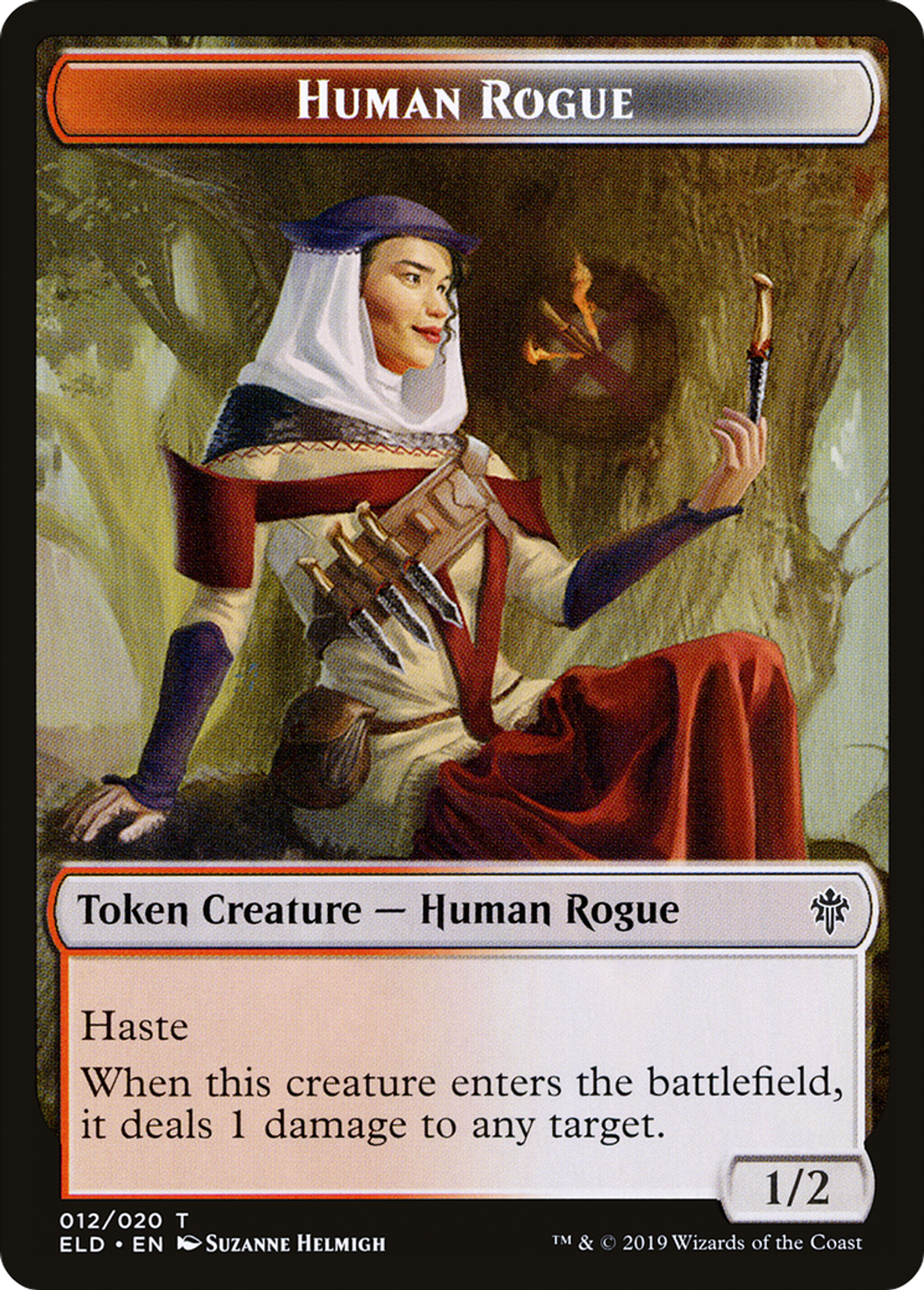 Human Rogue — Throne of Eldraine — Magic: The Gathering