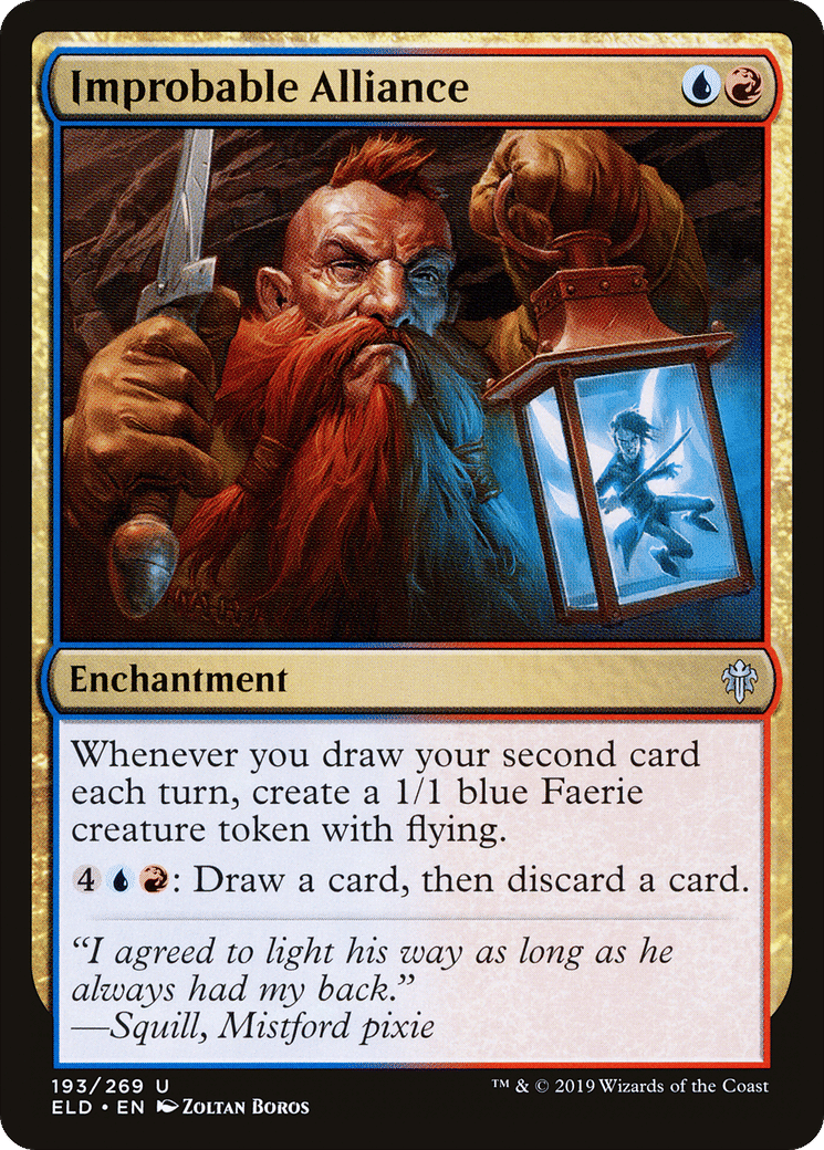 Improbable Alliance — Throne of Eldraine — Magic: The Gathering