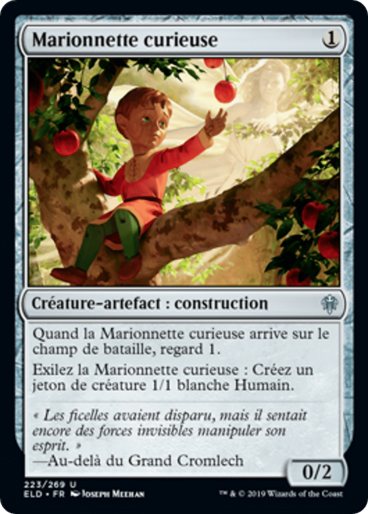 Marionnette curieuse — Throne of Eldraine — Magic: The Gathering
