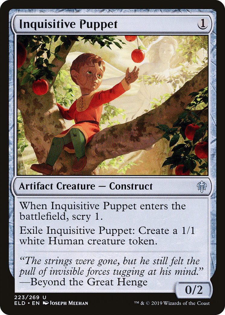 Inquisitive Puppet — Throne of Eldraine — Magic: The Gathering