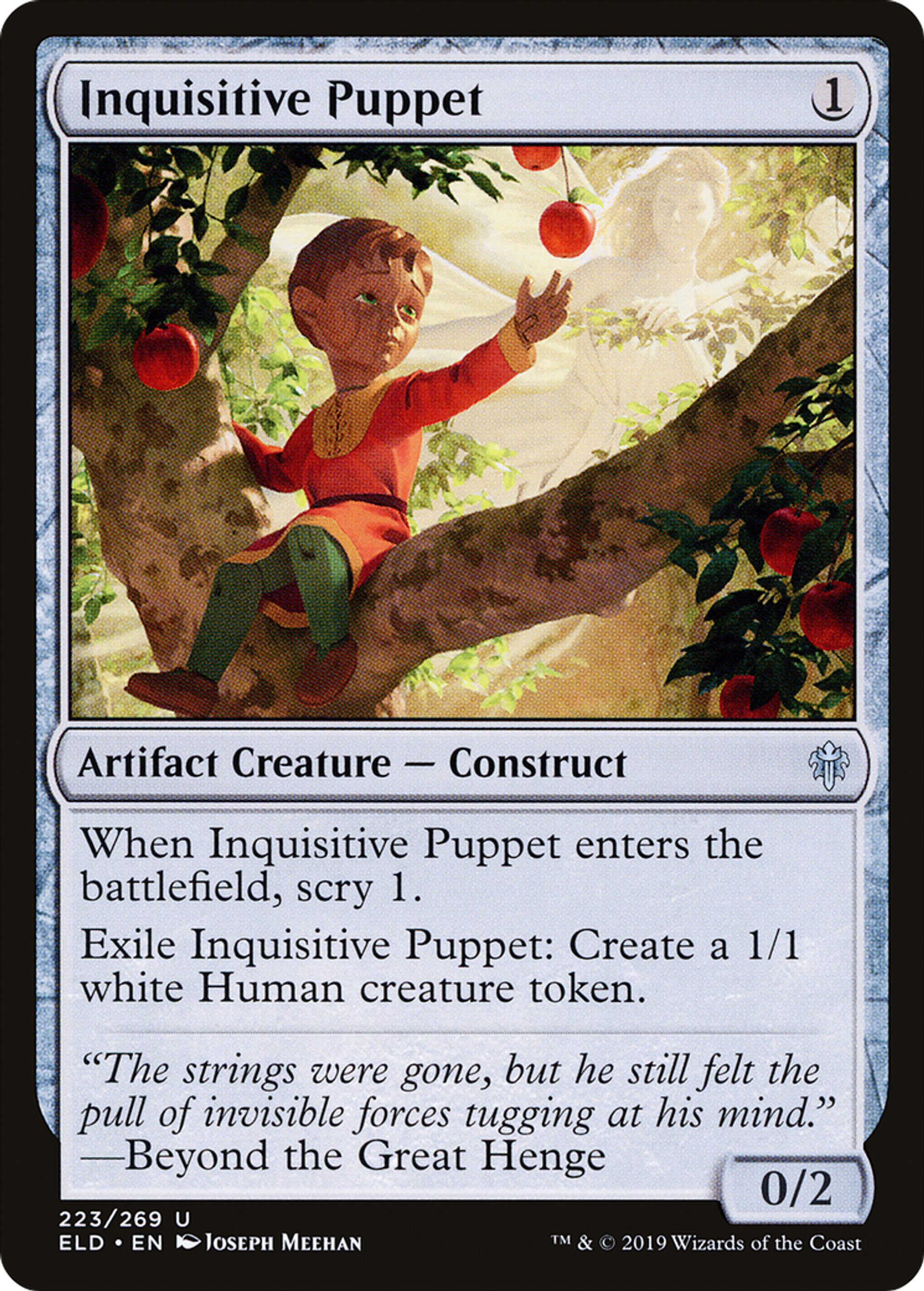 Inquisitive Puppet — Throne of Eldraine — Magic: The Gathering