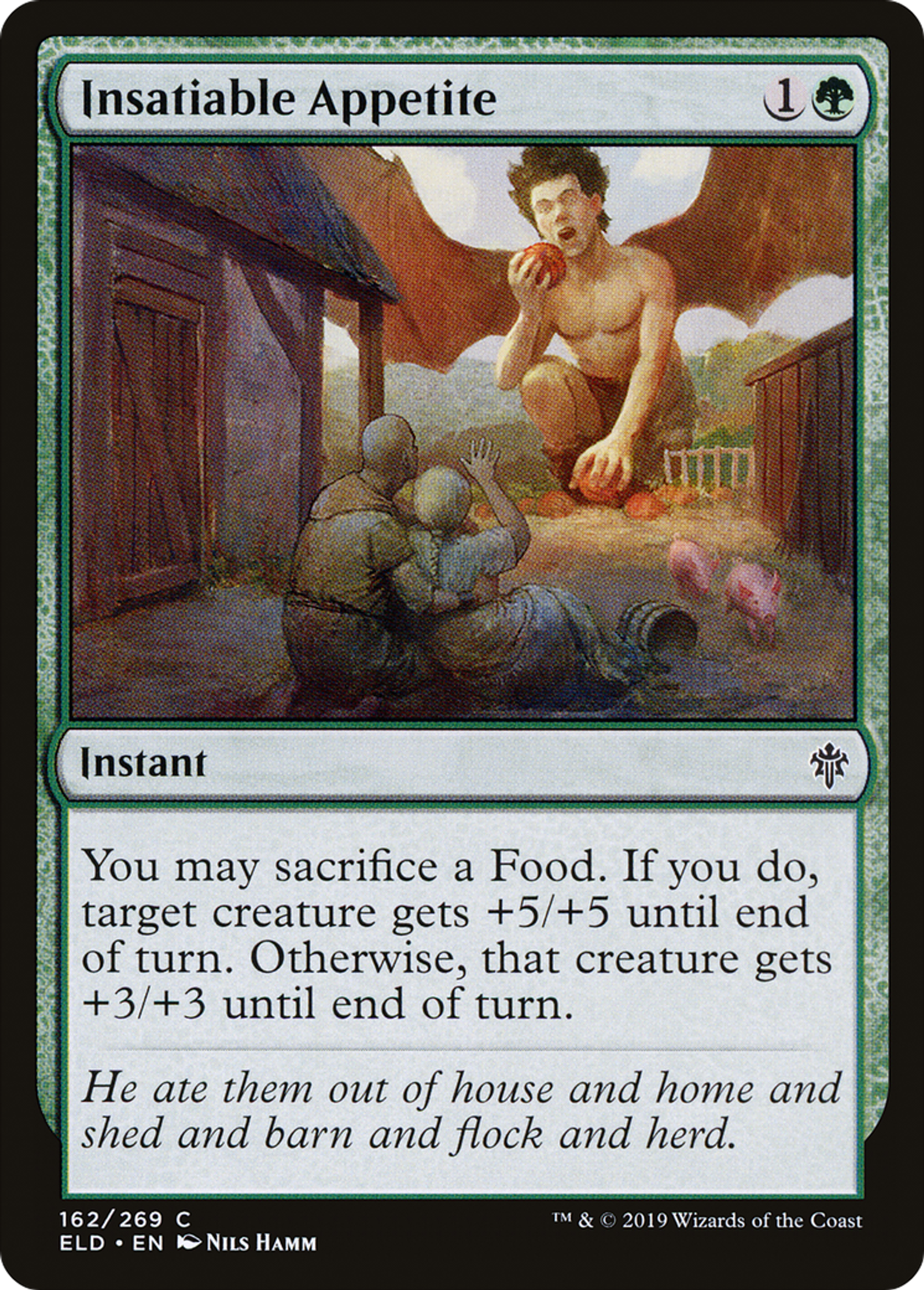 Appétit insatiable — Throne of Eldraine — Magic: The Gathering