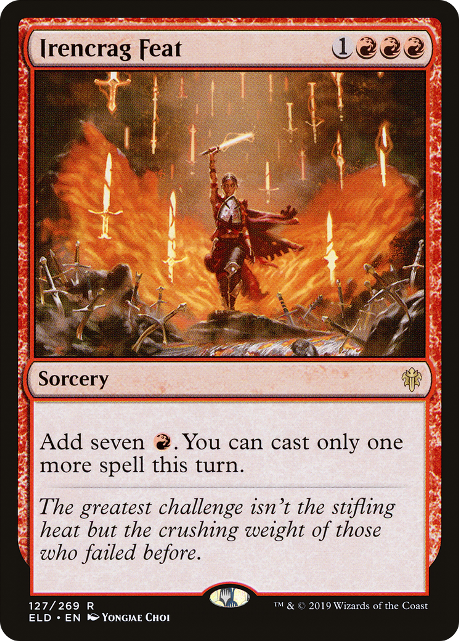 Irencrag Feat — Throne of Eldraine — Magic: The Gathering