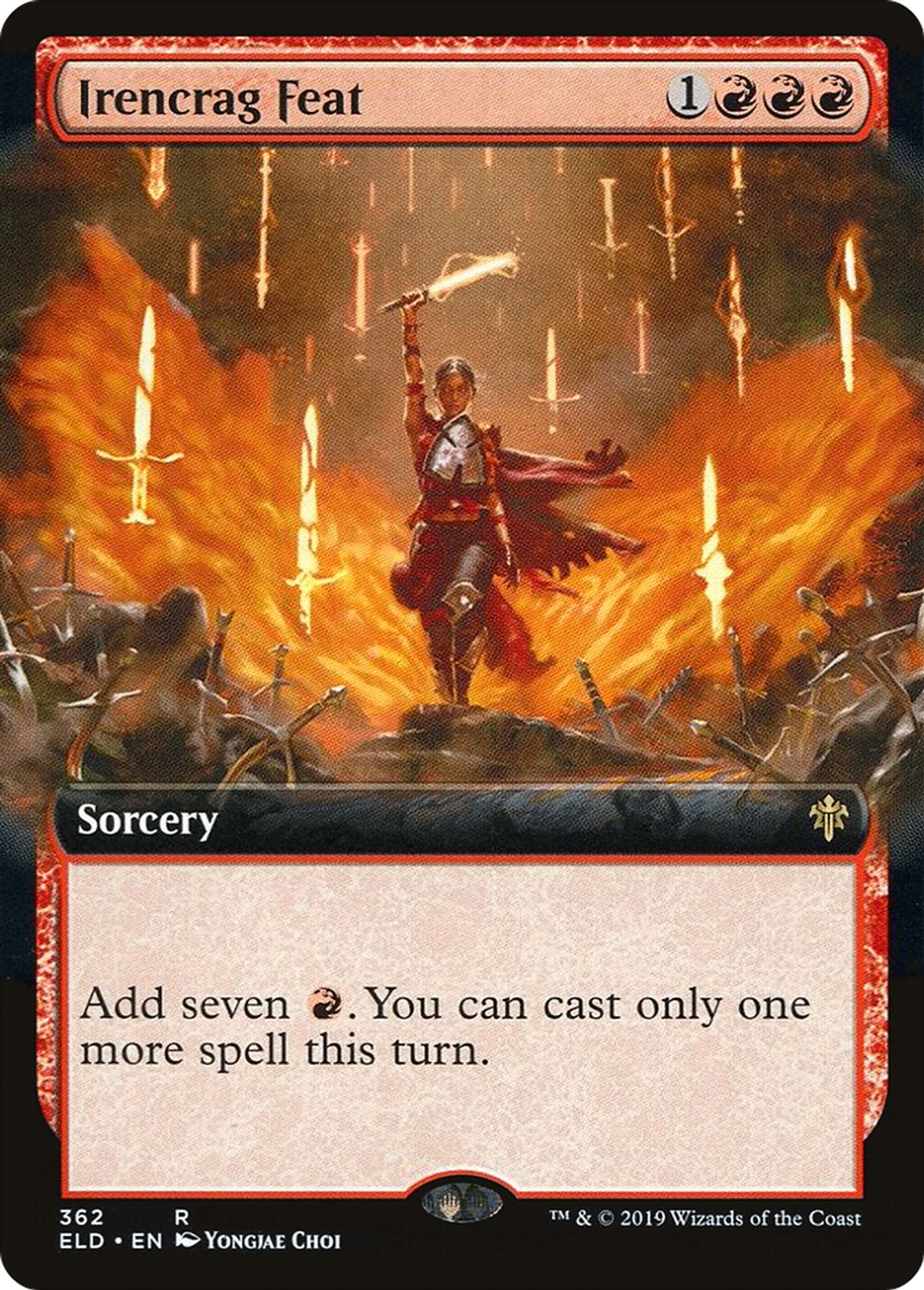 Irencrag Feat — Throne of Eldraine — Magic: The Gathering