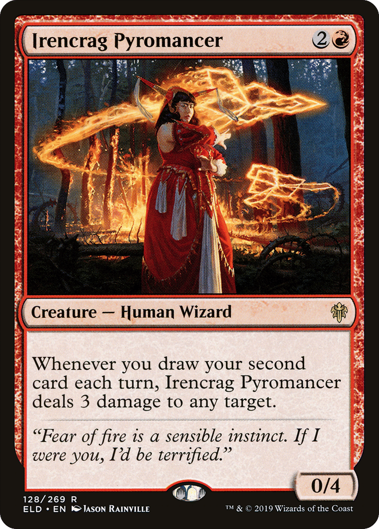 Irencrag Pyromancer — Throne of Eldraine — Magic: The Gathering