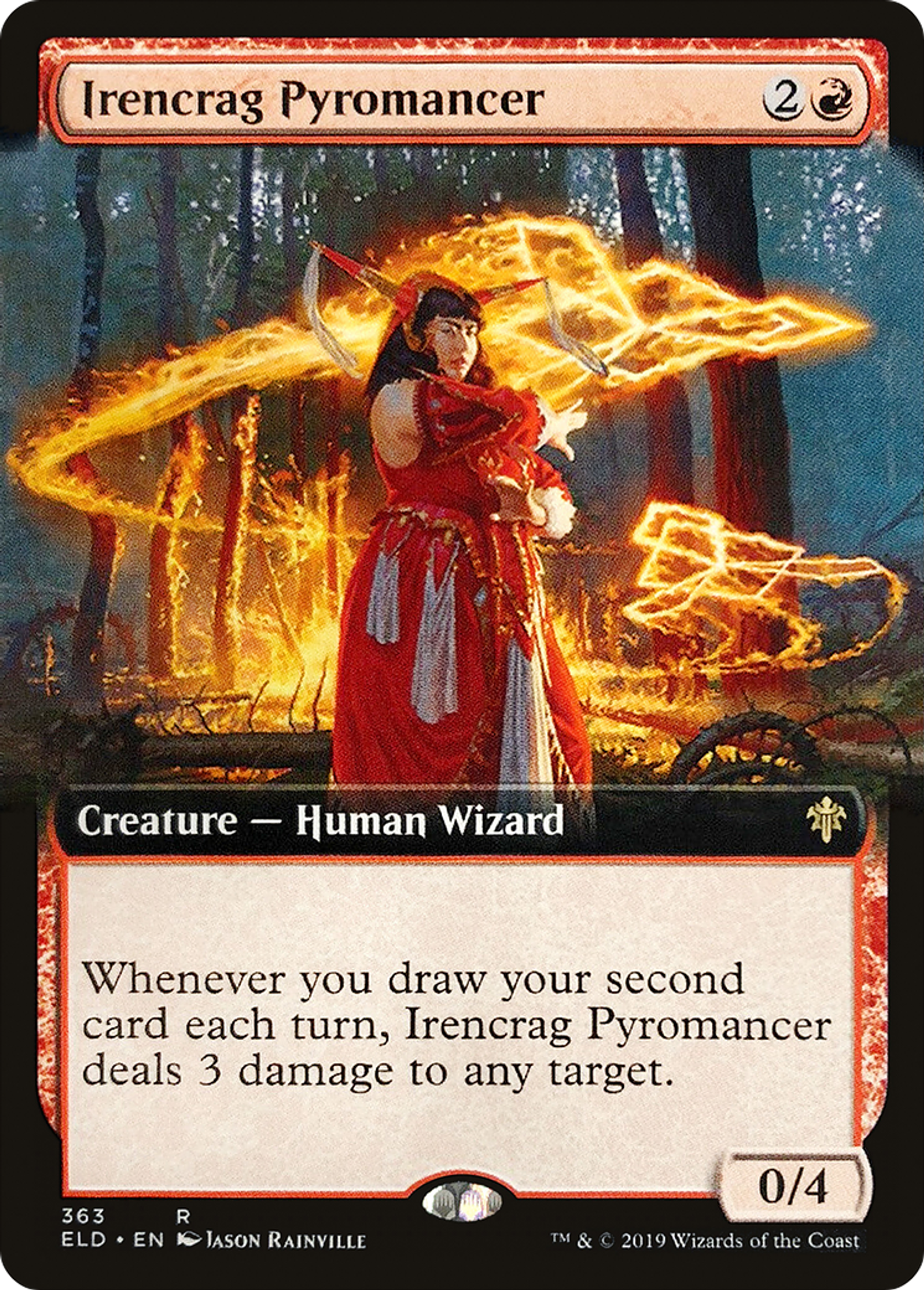 Irencrag Pyromancer — Throne of Eldraine — Magic: The Gathering