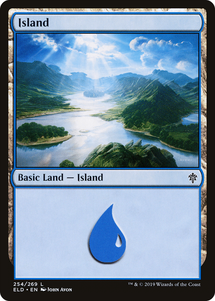 Island — Throne of Eldraine — Magic: The Gathering