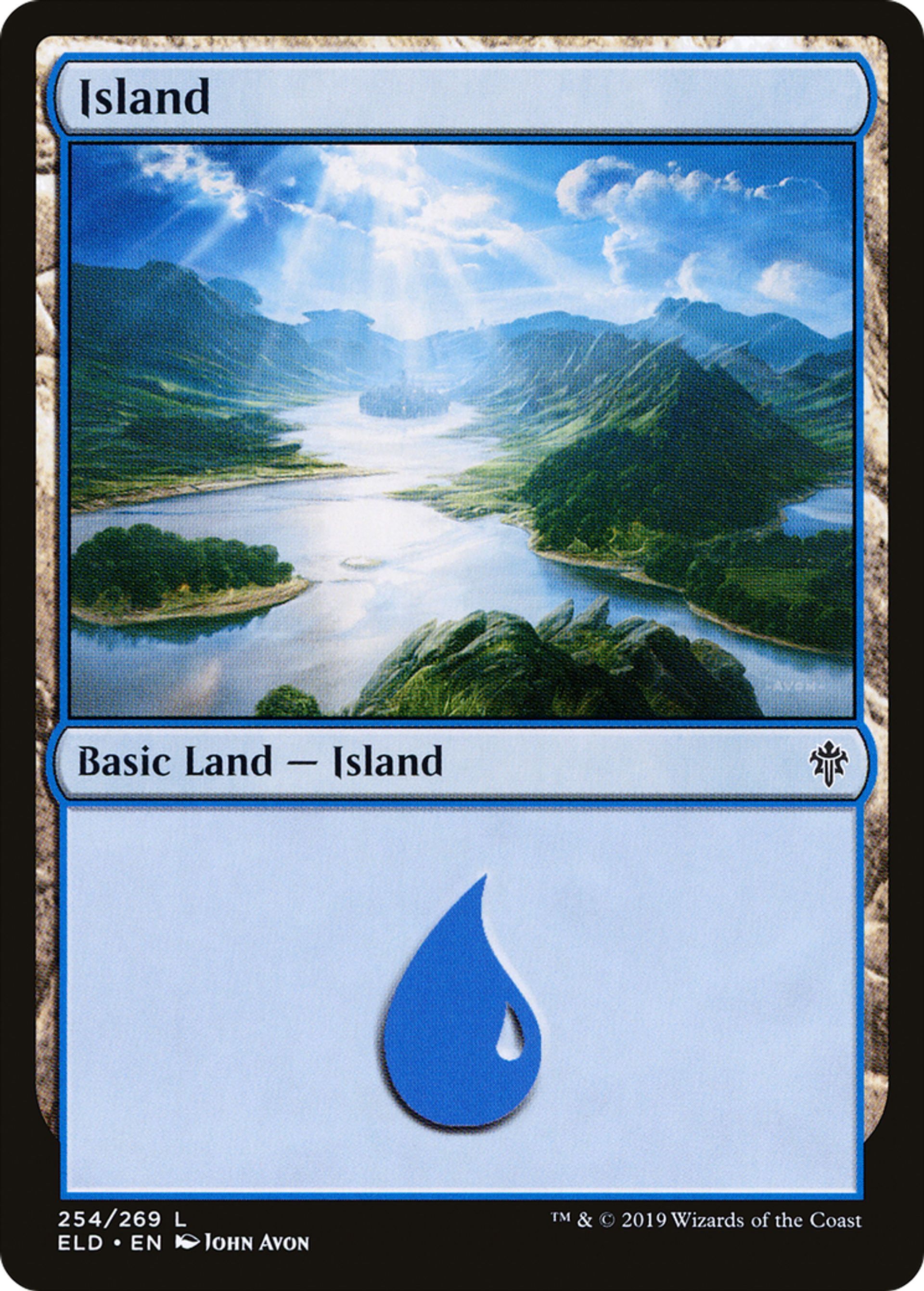 Island — Throne of Eldraine — Magic: The Gathering