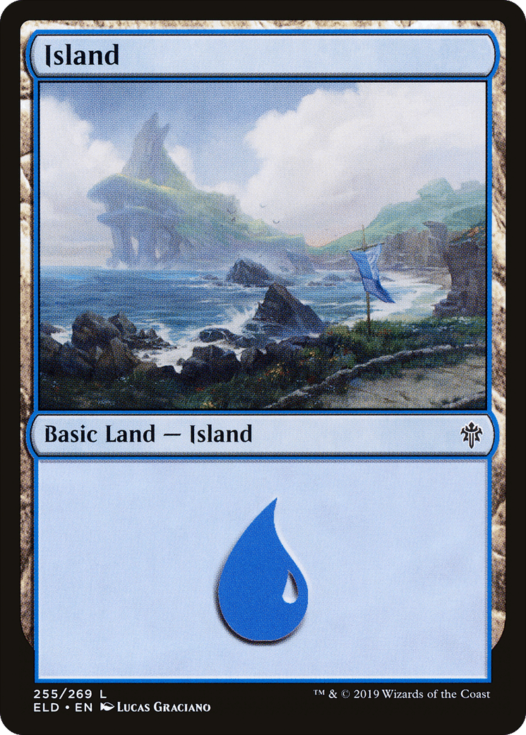 Island — Throne of Eldraine — Magic: The Gathering
