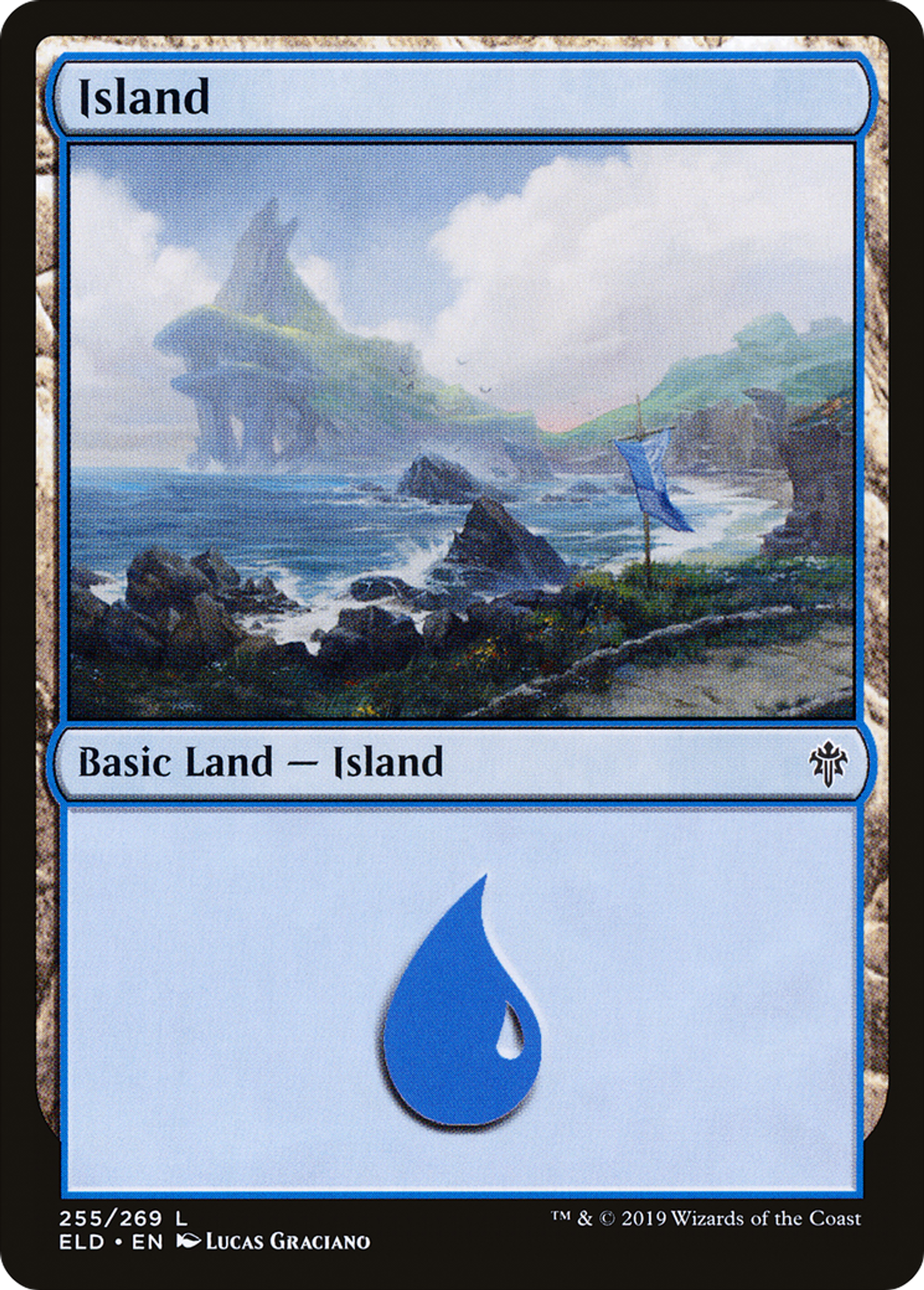 Island — Throne of Eldraine — Magic: The Gathering