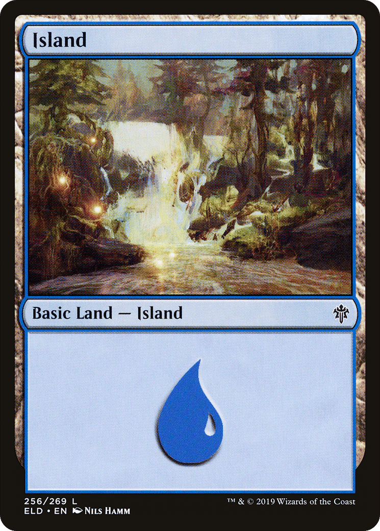 Island — Throne of Eldraine — Magic: The Gathering