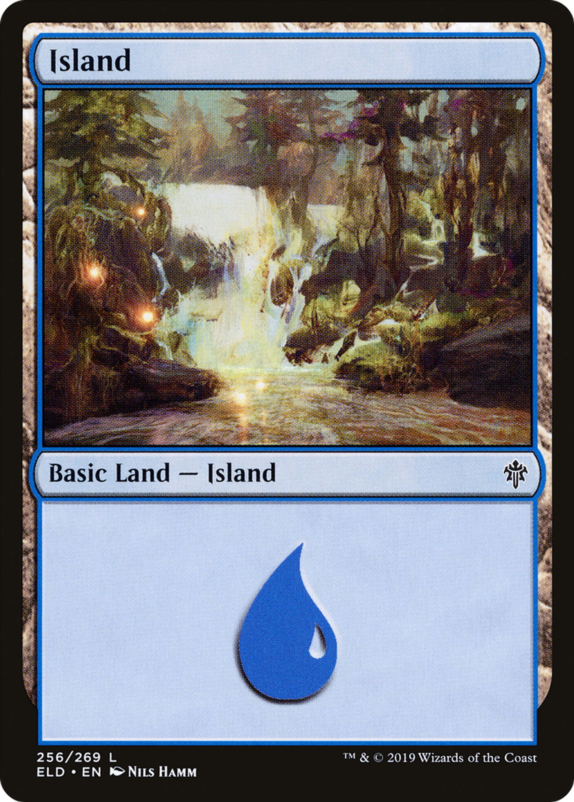 Island — Throne of Eldraine — Magic: The Gathering