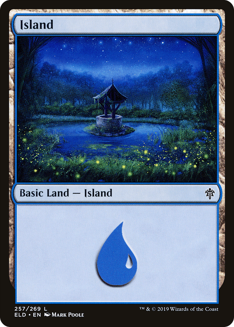 Island — Throne of Eldraine — Magic: The Gathering