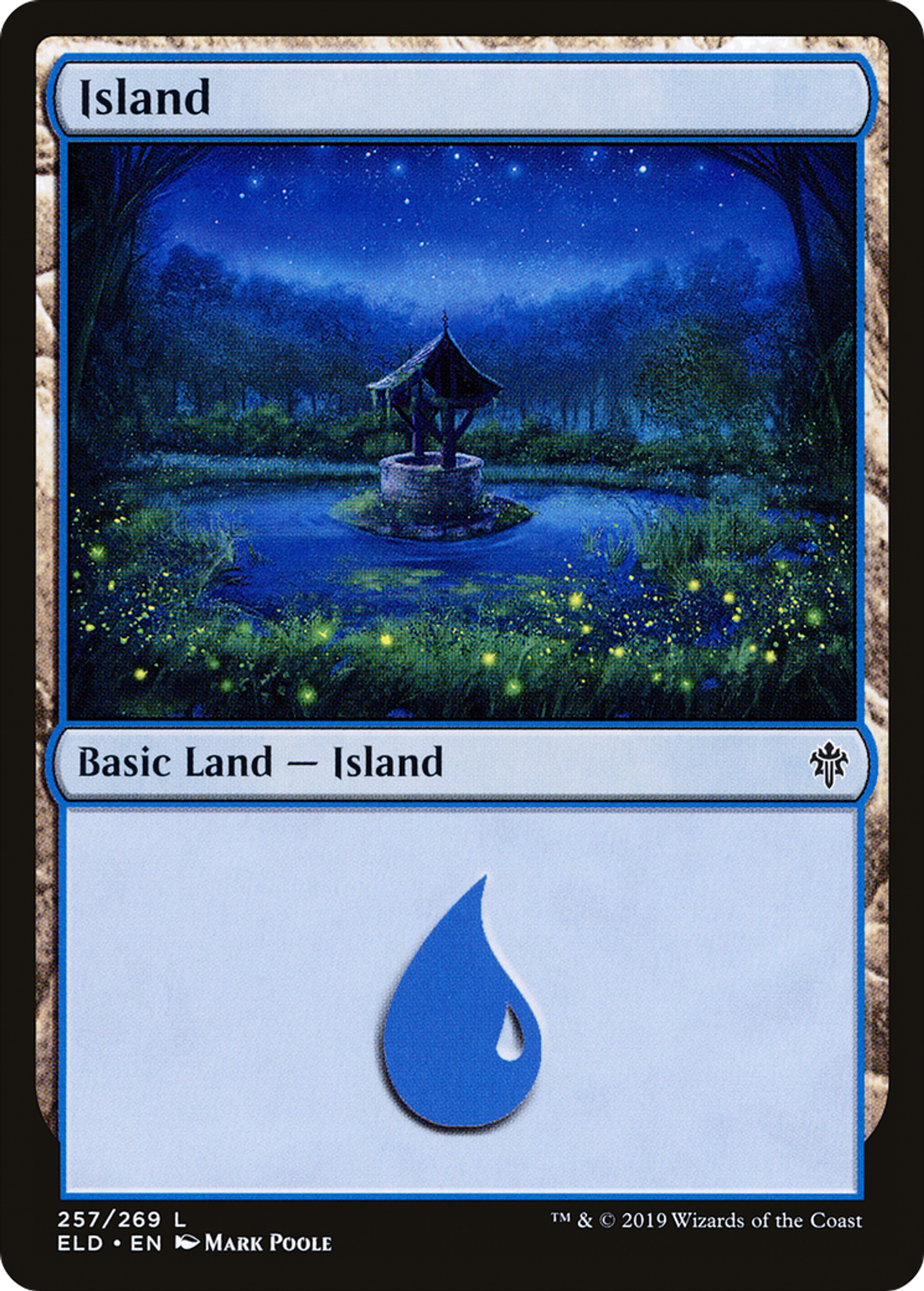 Island — Throne of Eldraine — Magic: The Gathering