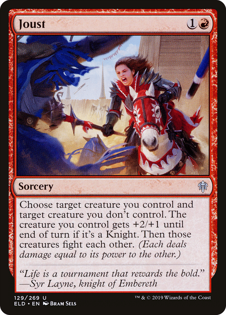 Joust — Throne of Eldraine — Magic: The Gathering