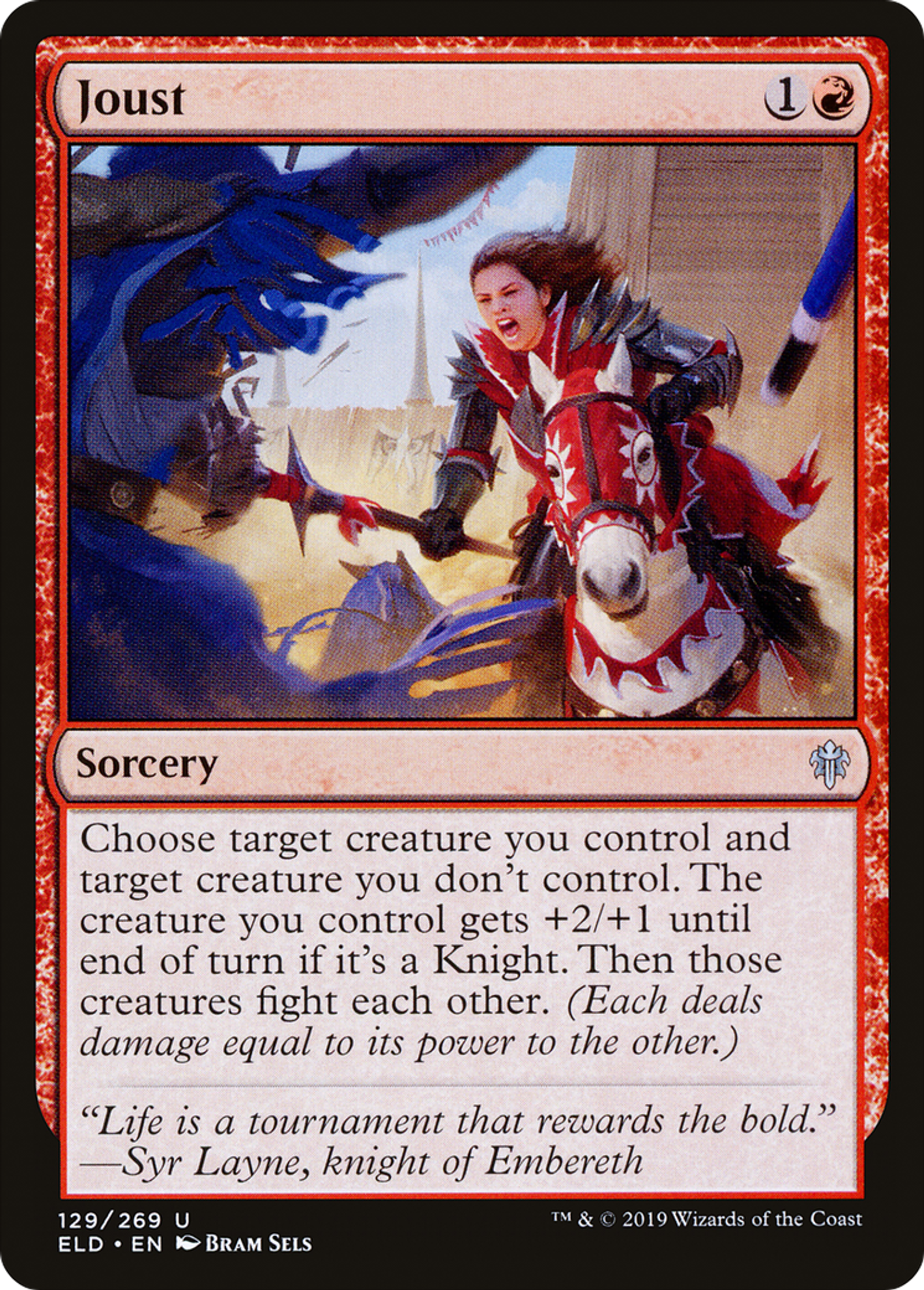 Joust — Throne of Eldraine — Magic: The Gathering
