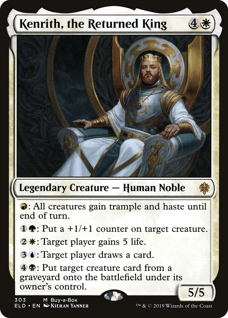 Kenrith, the Returned King — Throne of Eldraine — Magic: The Gathering