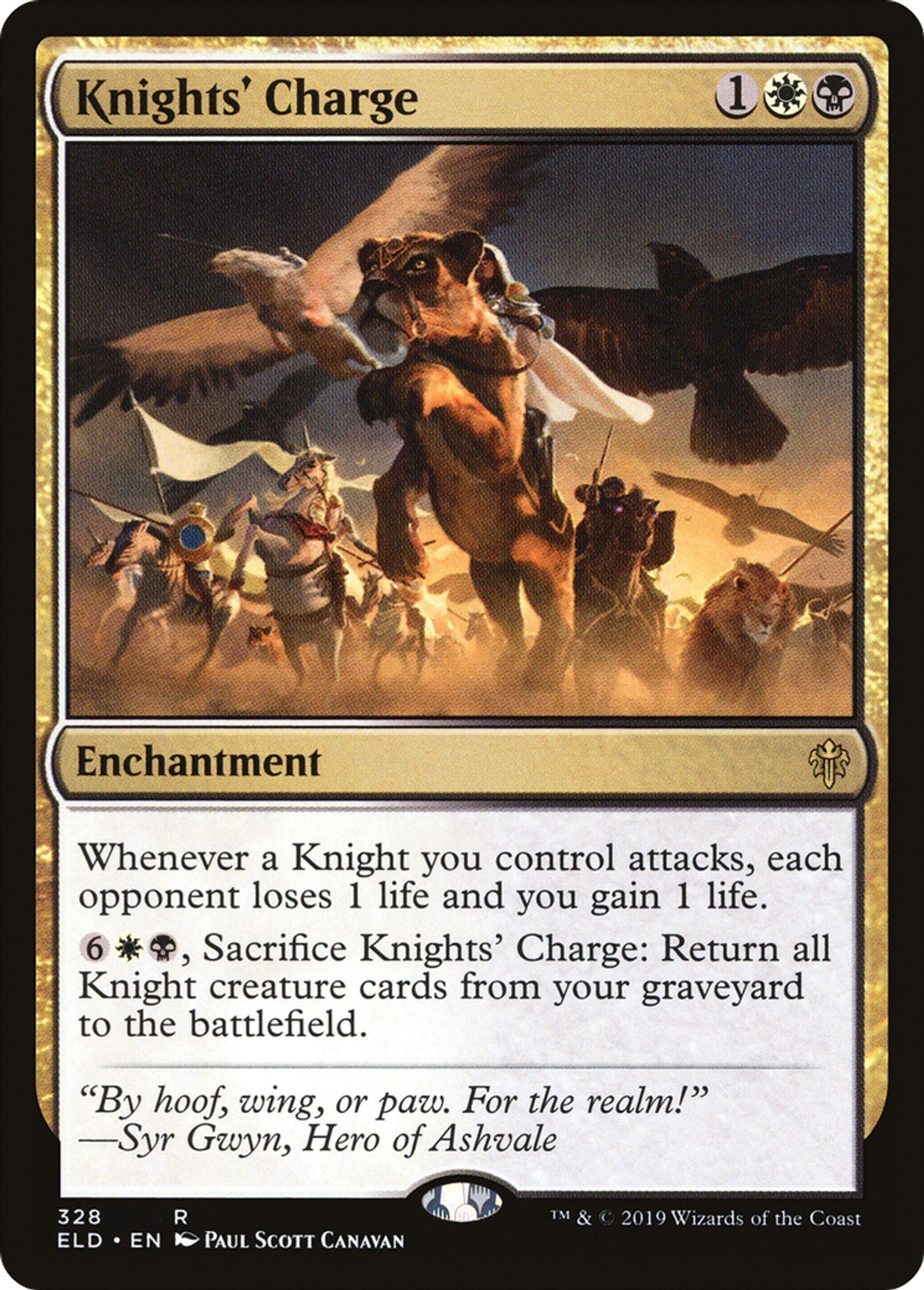 Knights' Charge — Throne of Eldraine — Magic: The Gathering
