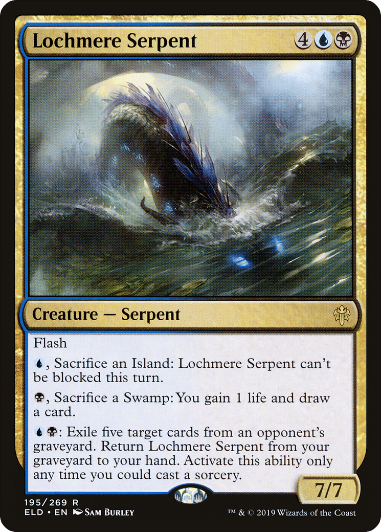Lochmere Serpent — Throne of Eldraine — Magic: The Gathering