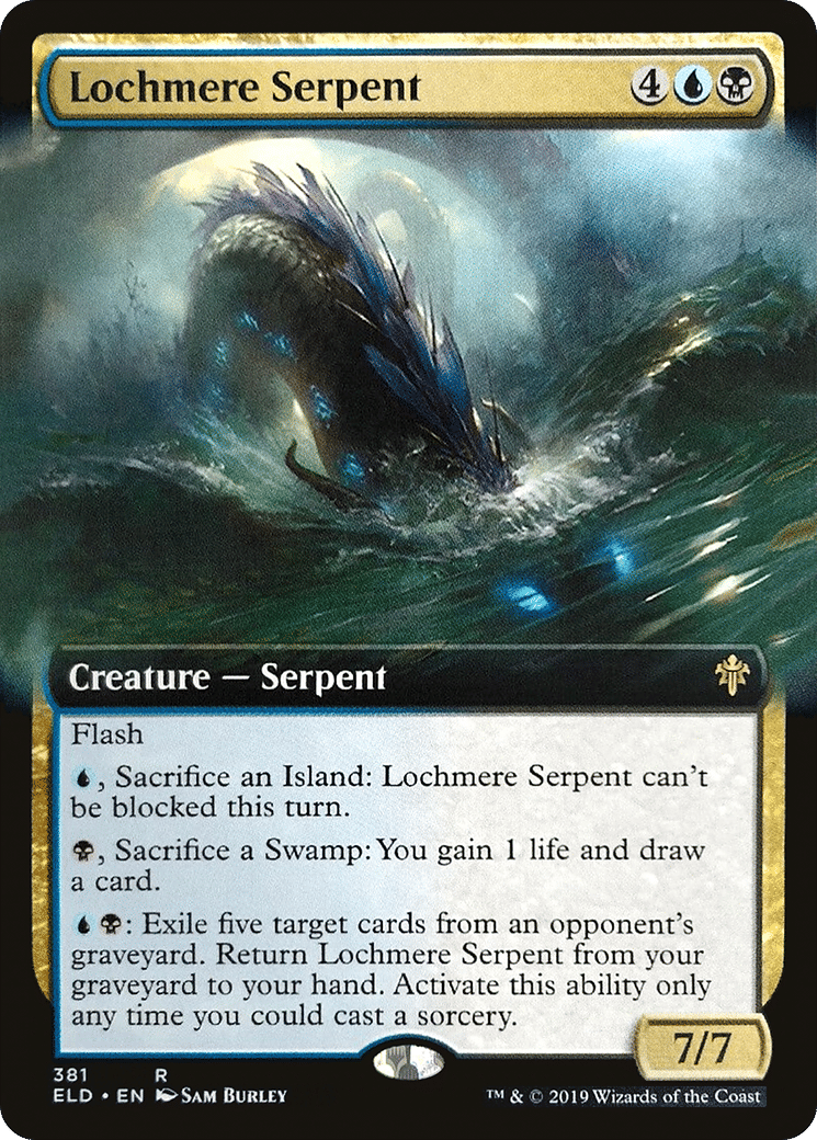Lochmere Serpent — Throne of Eldraine — Magic: The Gathering