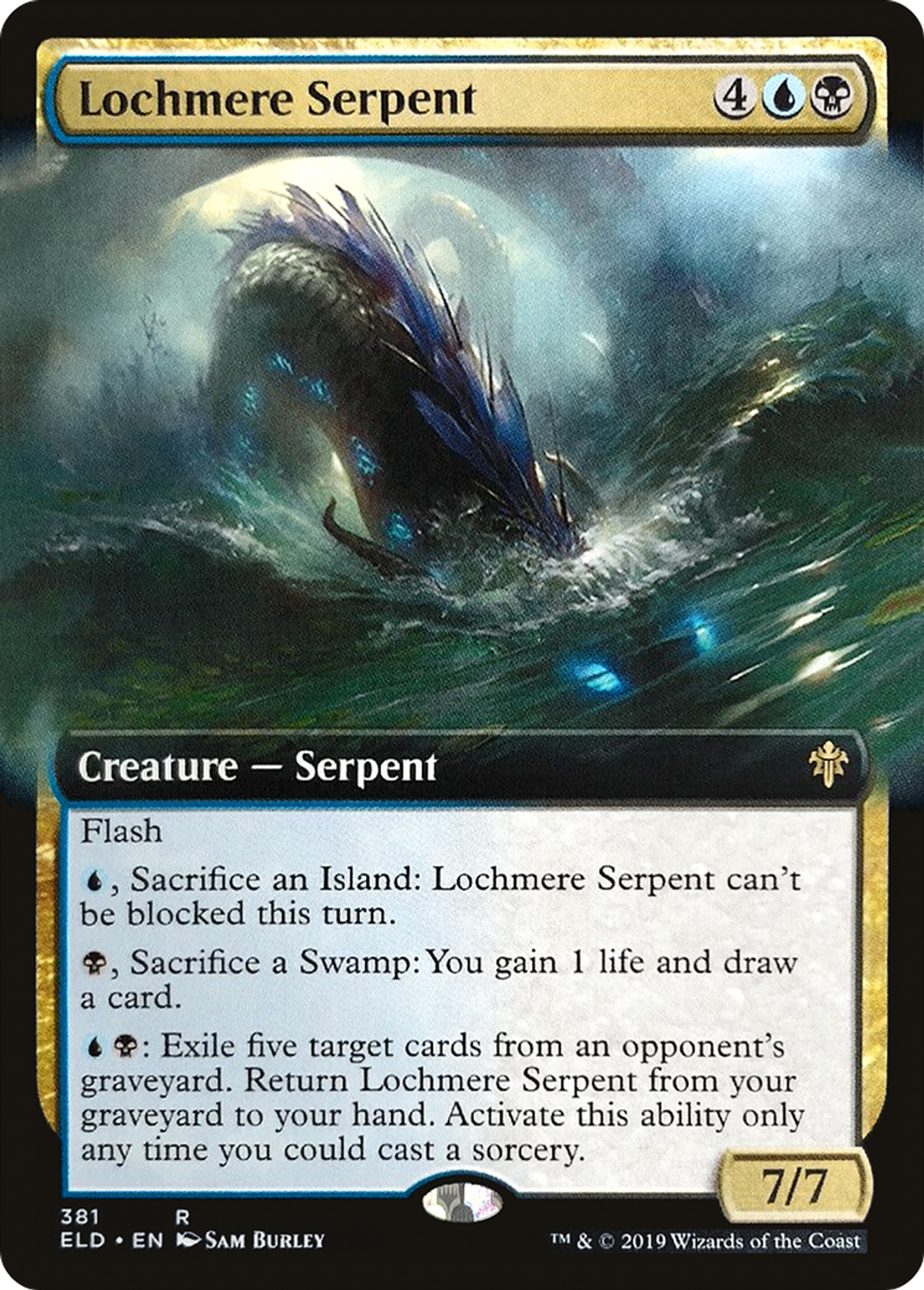 Lochmere Serpent — Throne of Eldraine — Magic: The Gathering