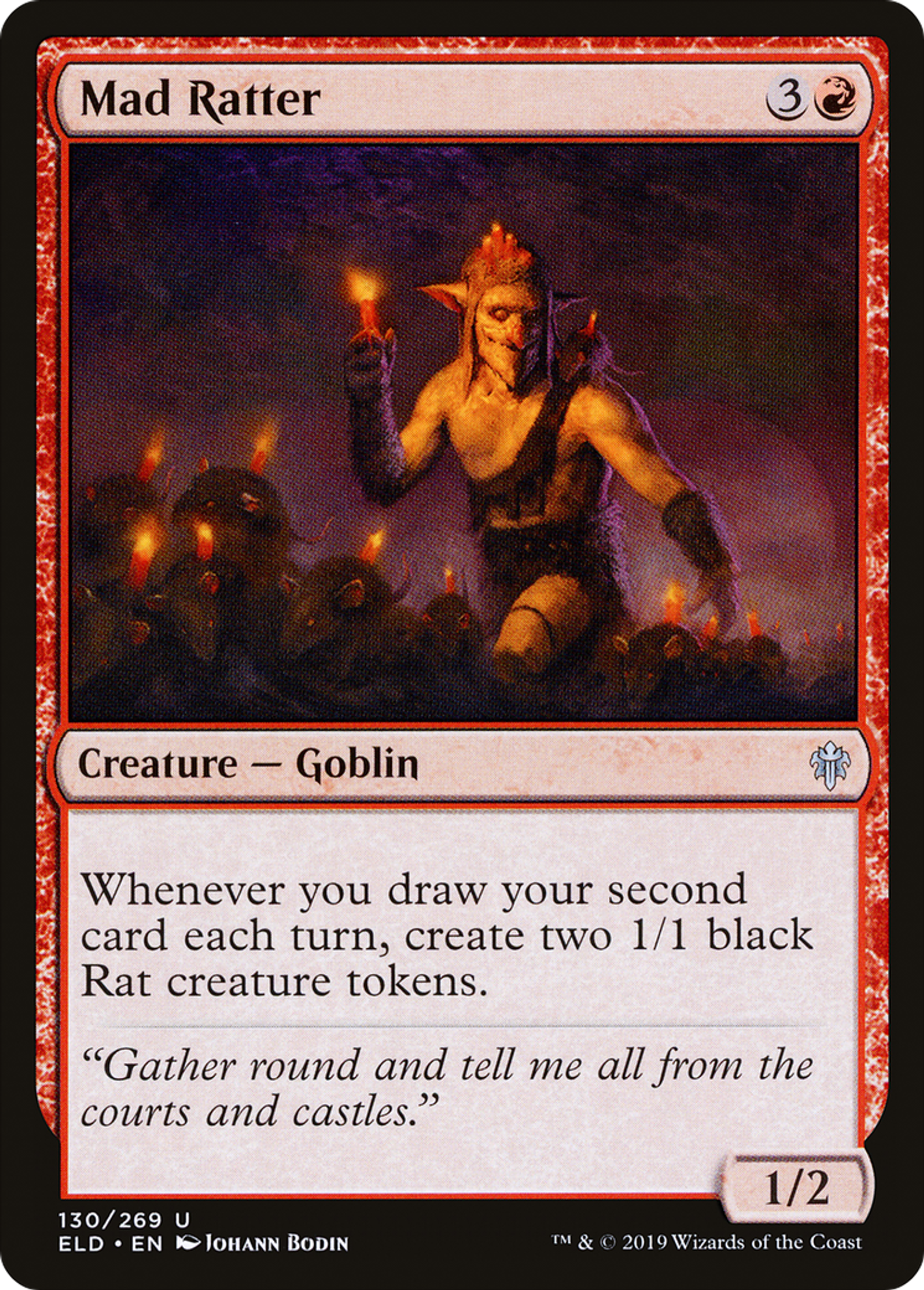 Mad Ratter — Throne of Eldraine — Magic: The Gathering