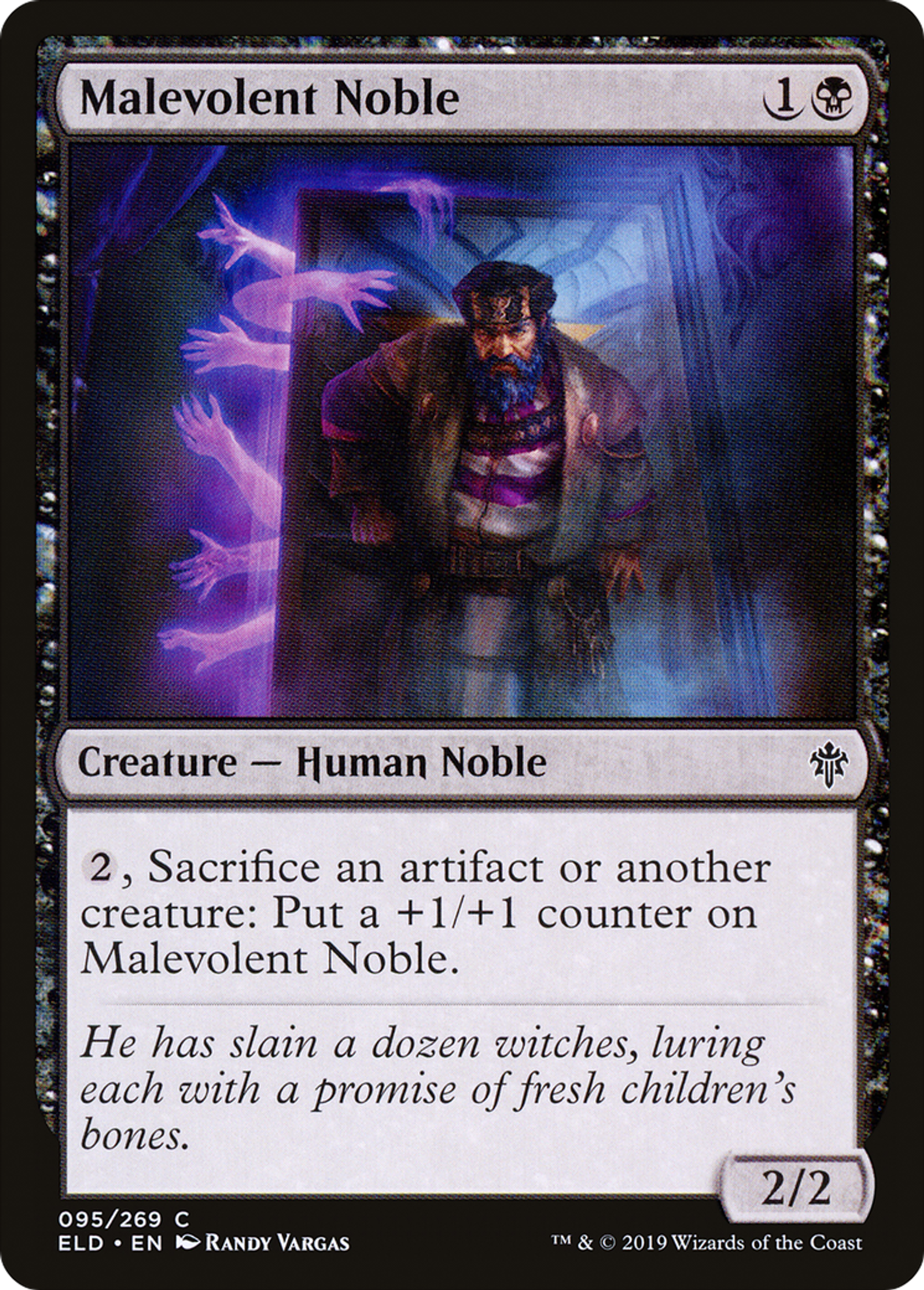 Noble maléfique — Throne of Eldraine — Magic: The Gathering
