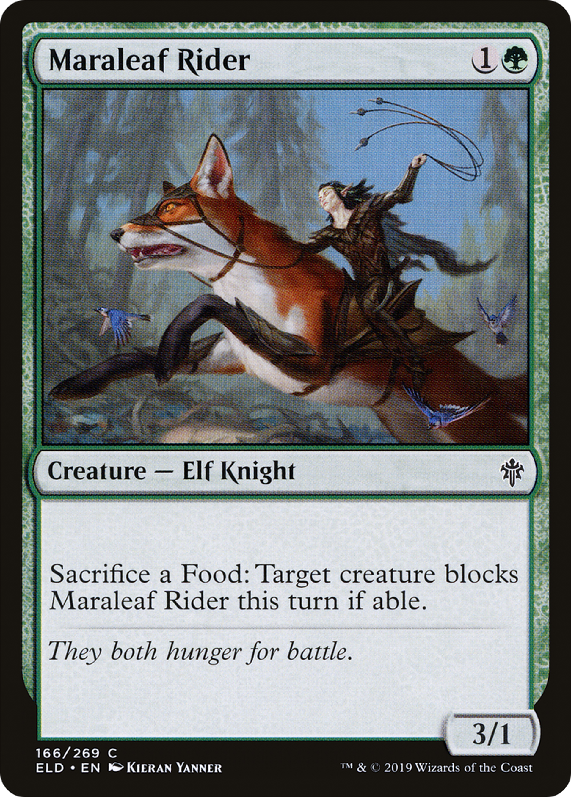 Cavalière de Marafeuille — Throne of Eldraine — Magic: The Gathering