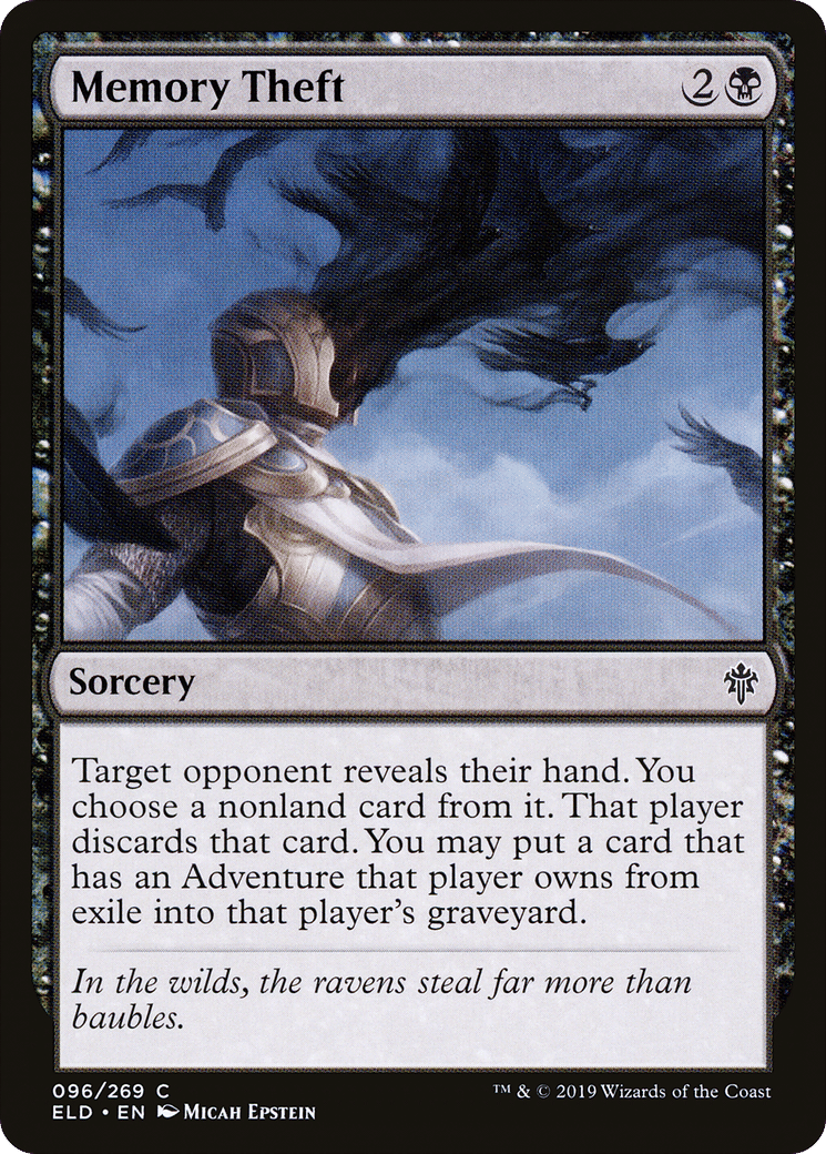 Memory Theft — Throne of Eldraine — Magic: The Gathering