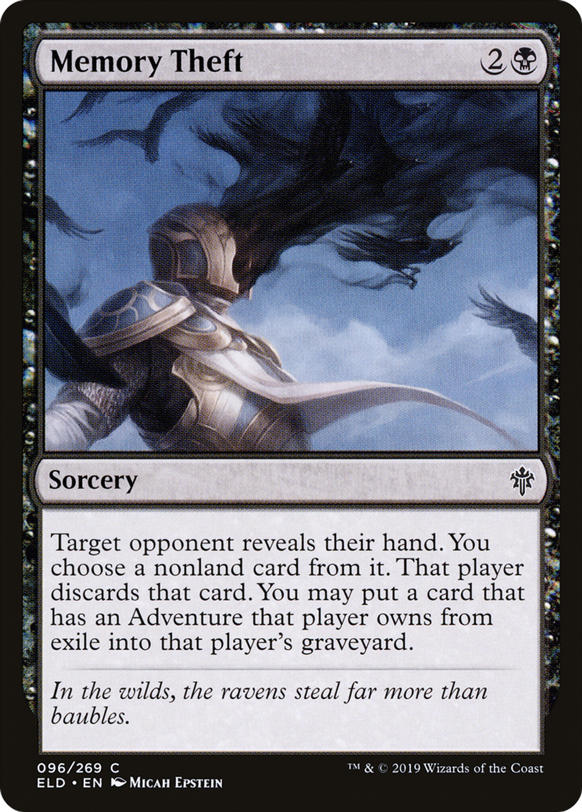 Vol de mémoire — Throne of Eldraine — Magic: The Gathering