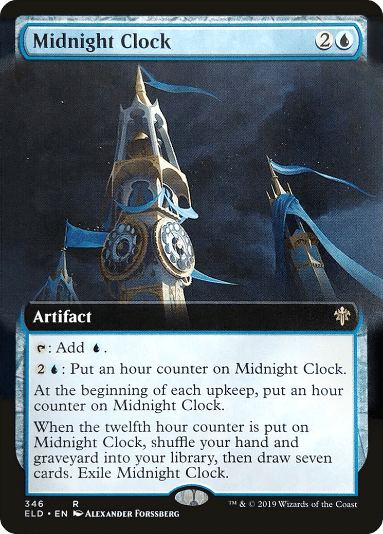 Midnight Clock — Throne of Eldraine — Magic: The Gathering